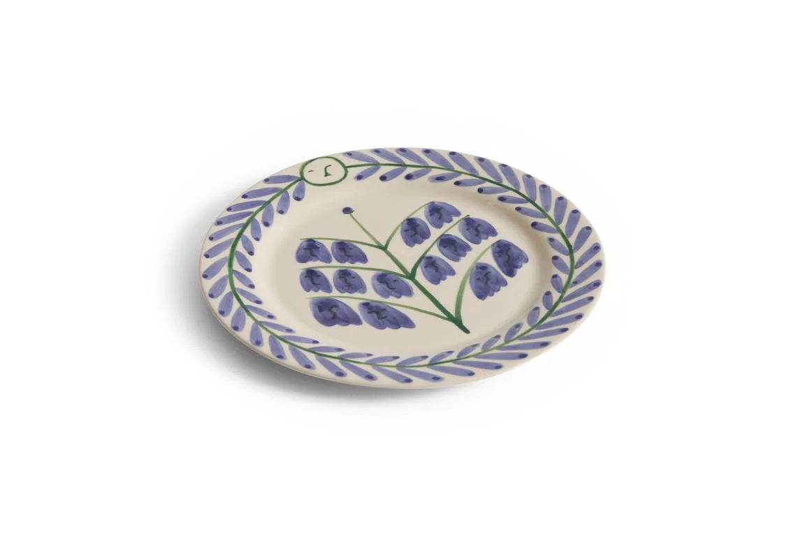 La Pittura Plate Ø24 Bluebells