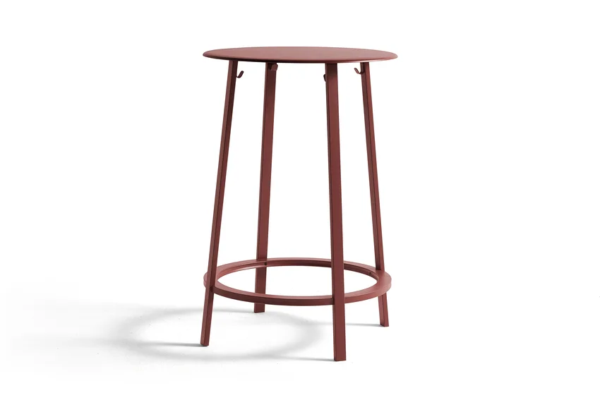 Revolver Table Lava red