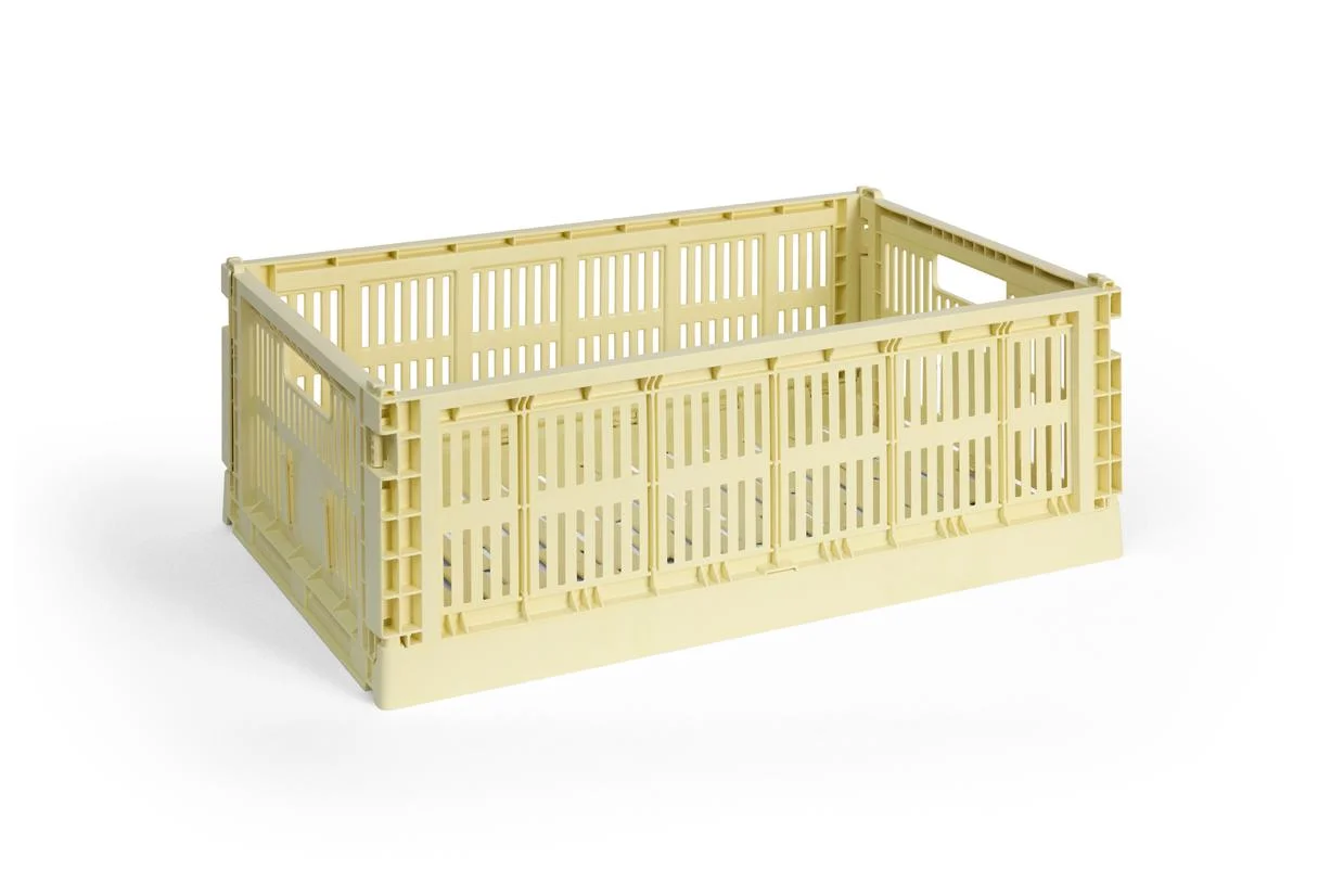 HAY Colour Crate Large Light yellow
