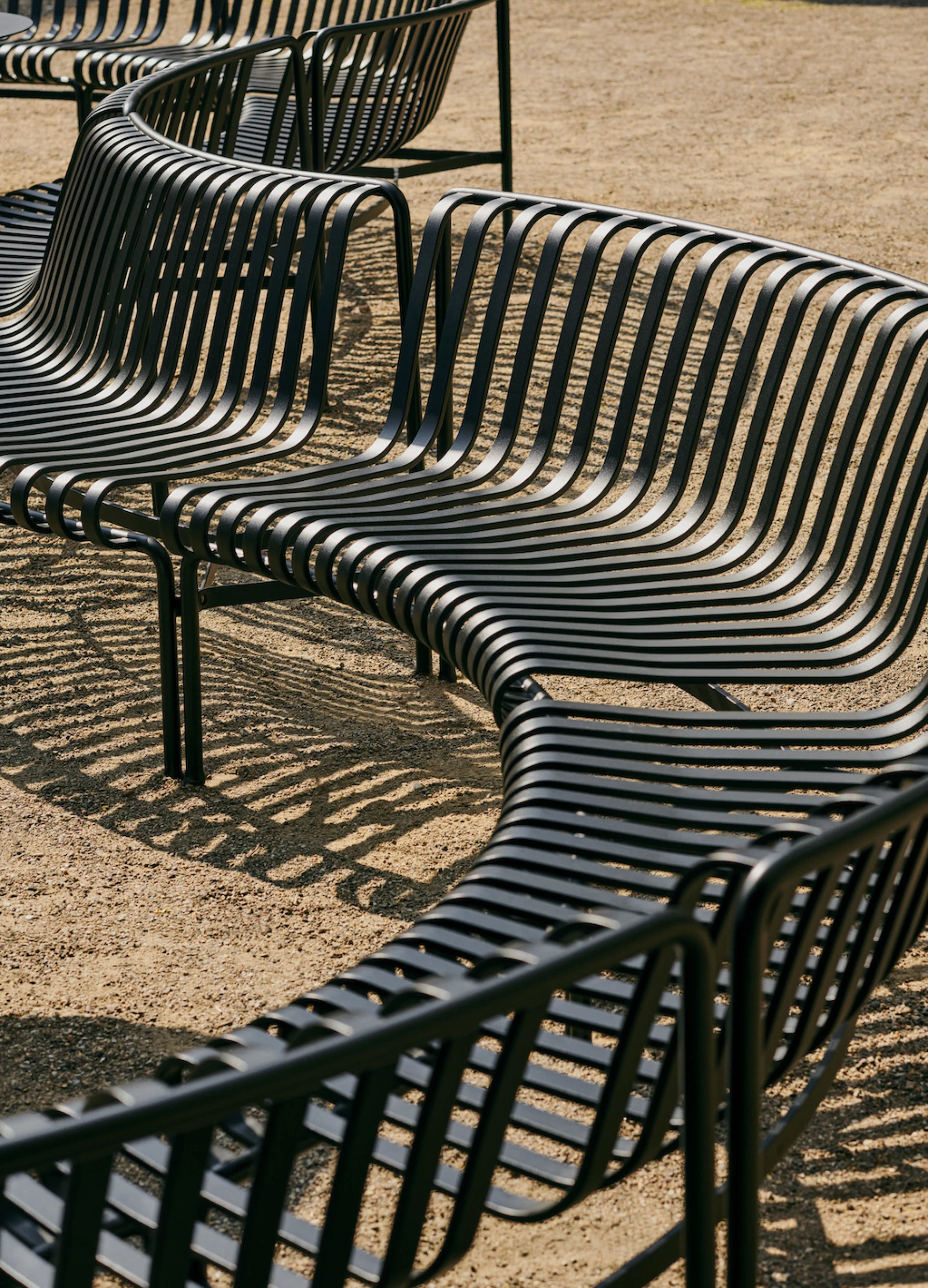 Palissade Park Dining Bench In Add-on