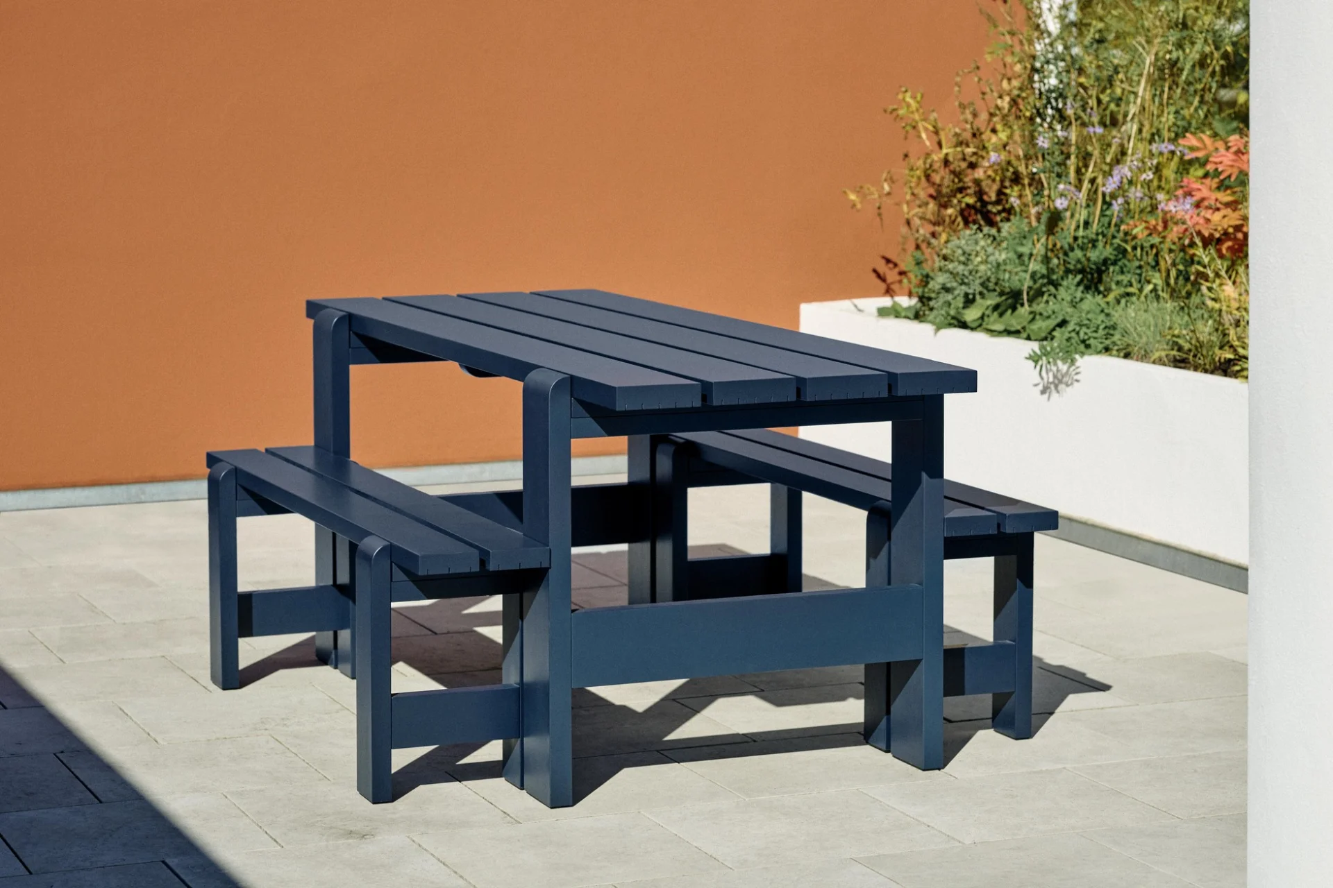 Weekday Table L180 Steel blue