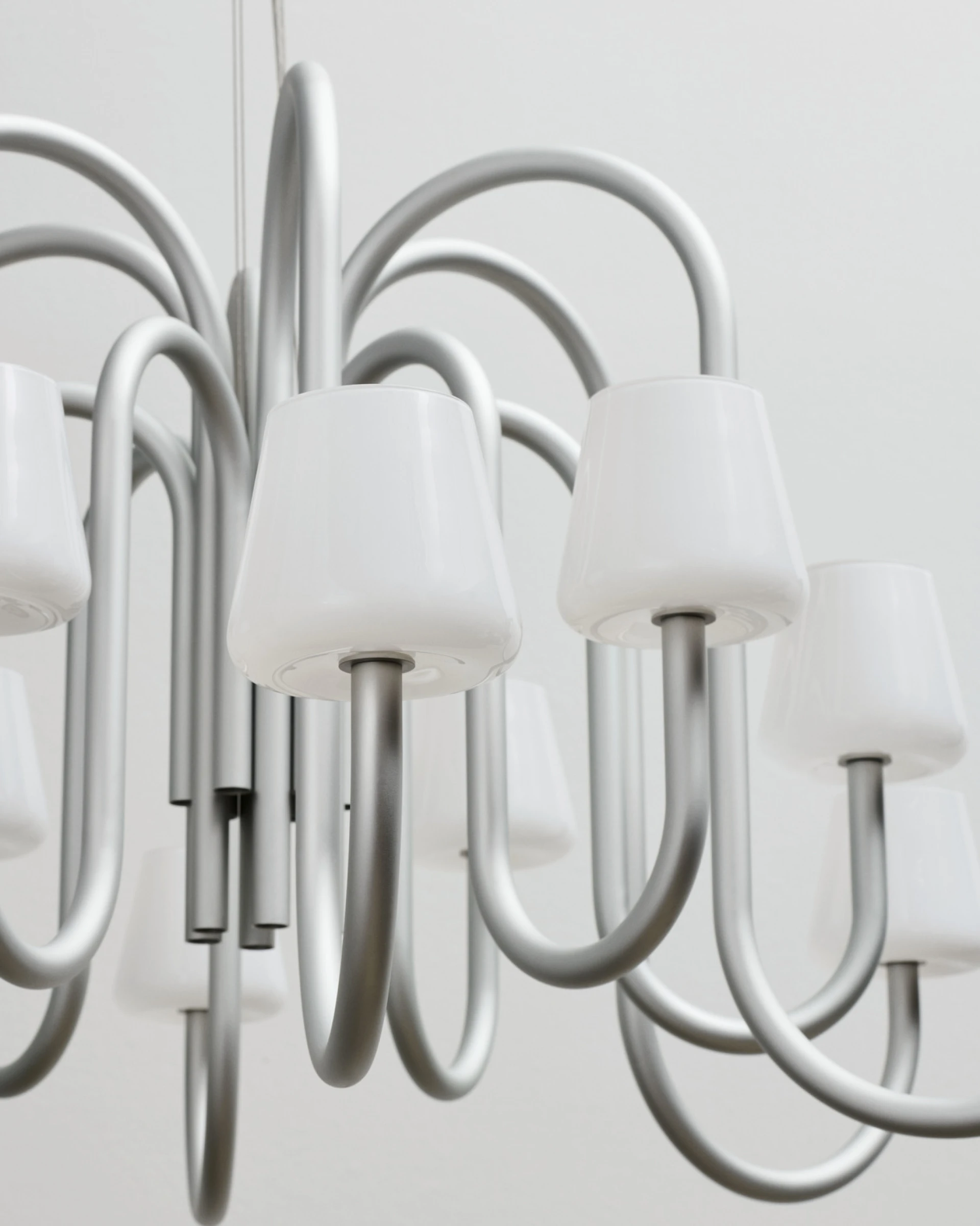 Apollo Chandelier 1065 White opal glass Apollo Chandelier 1065 White opal glass