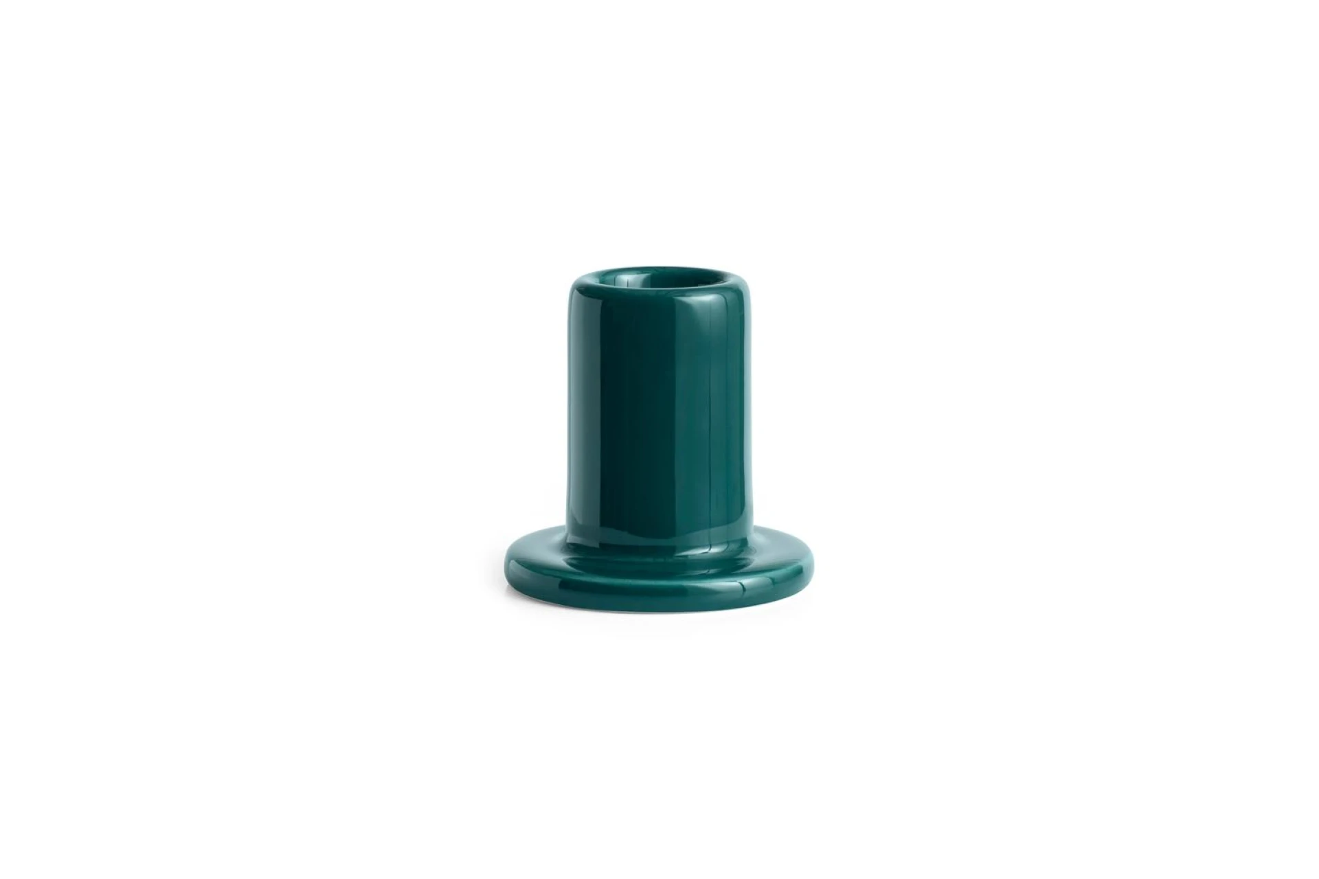 Tube Candleholder Dark green
