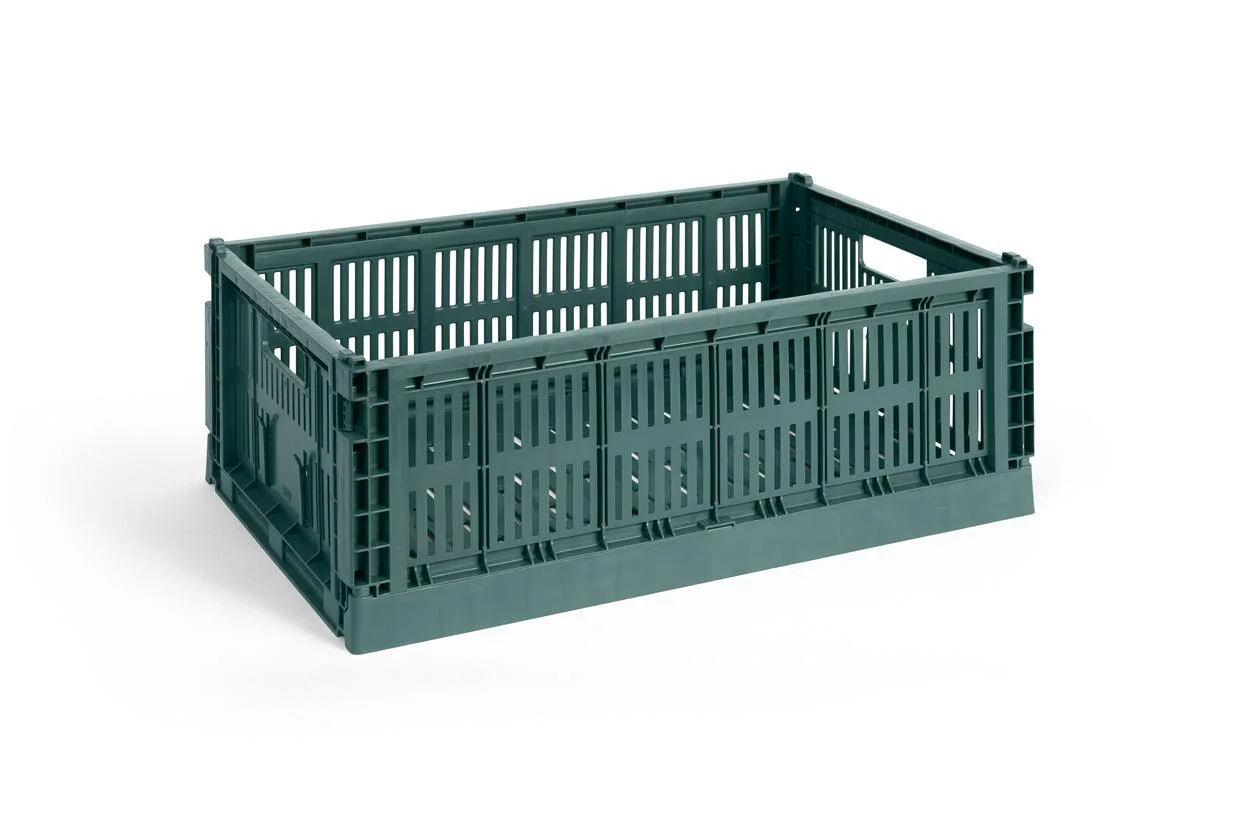 HAY Colour Crate Large Dark green