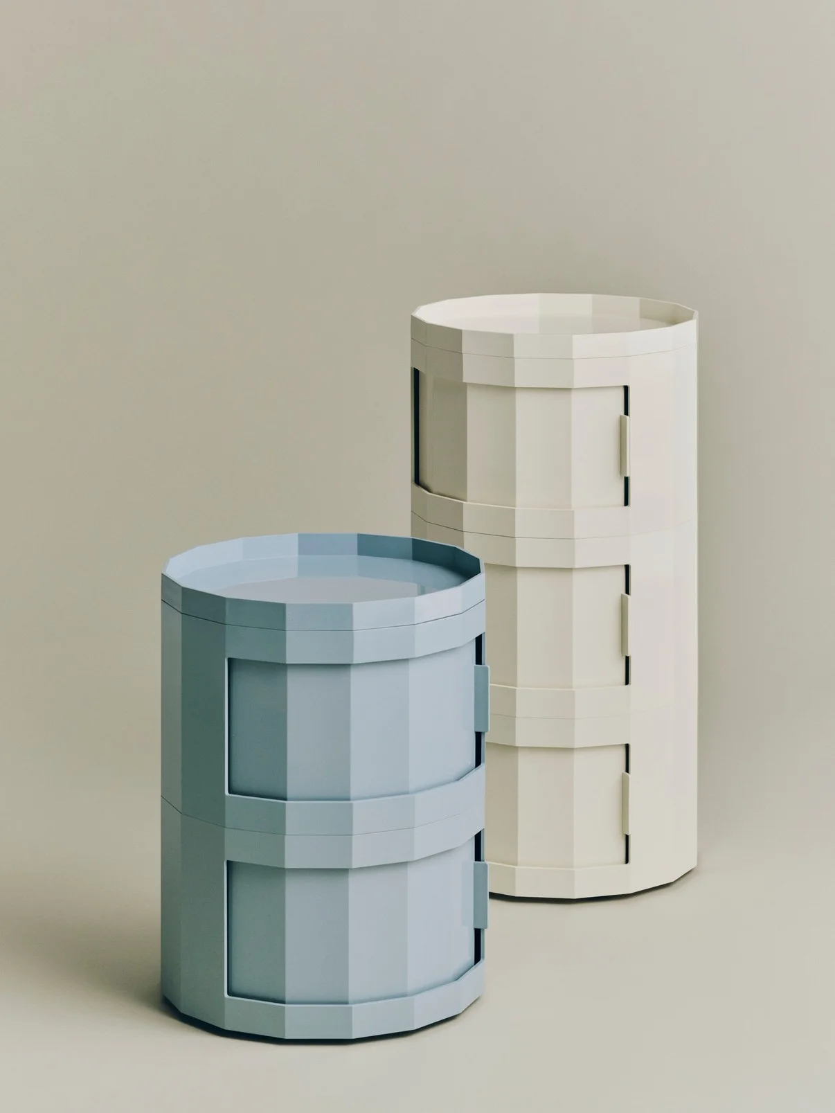 Facet Cabinet 20 Misty grey