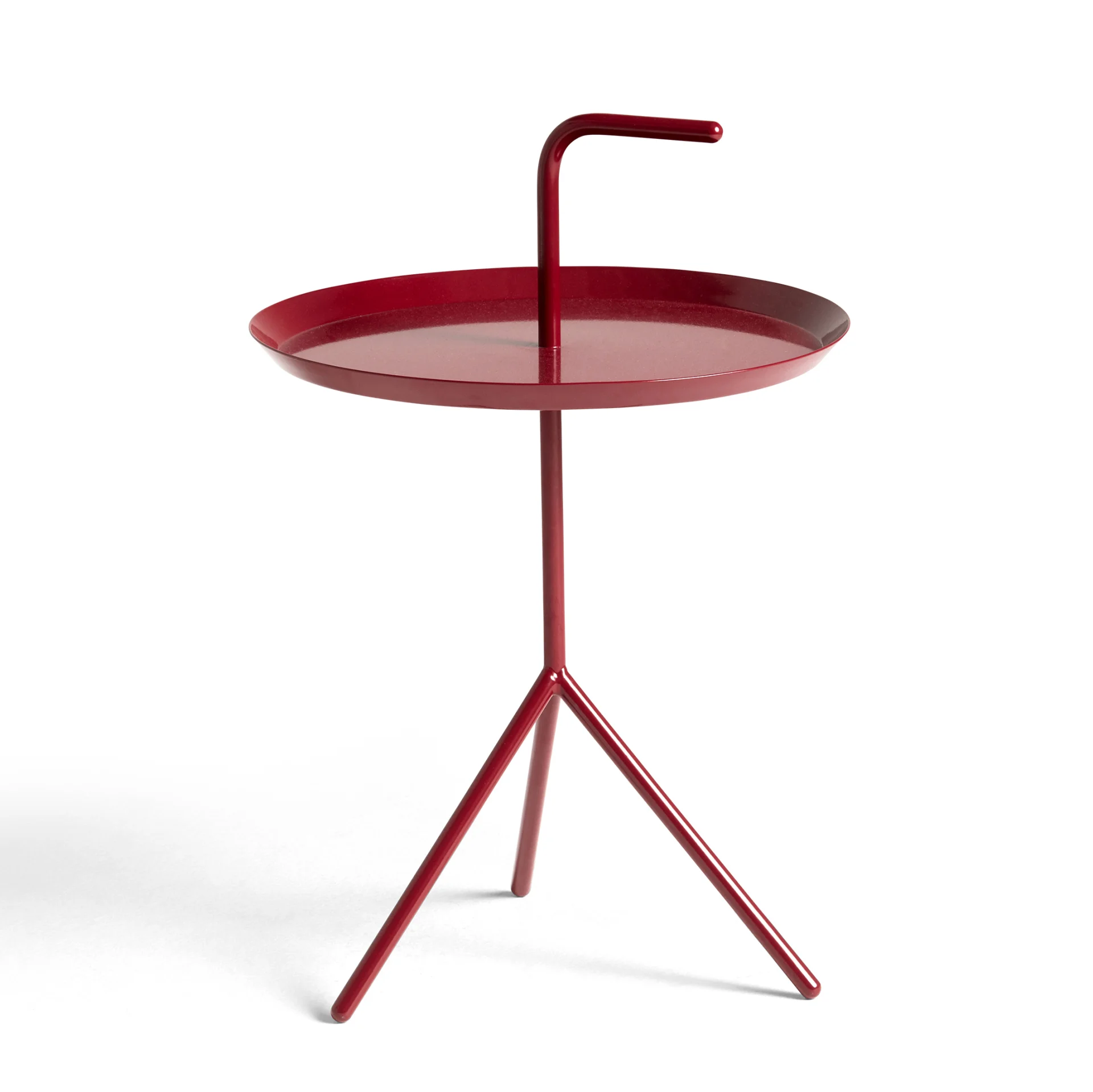 DLM Side Table Cherry red high gloss