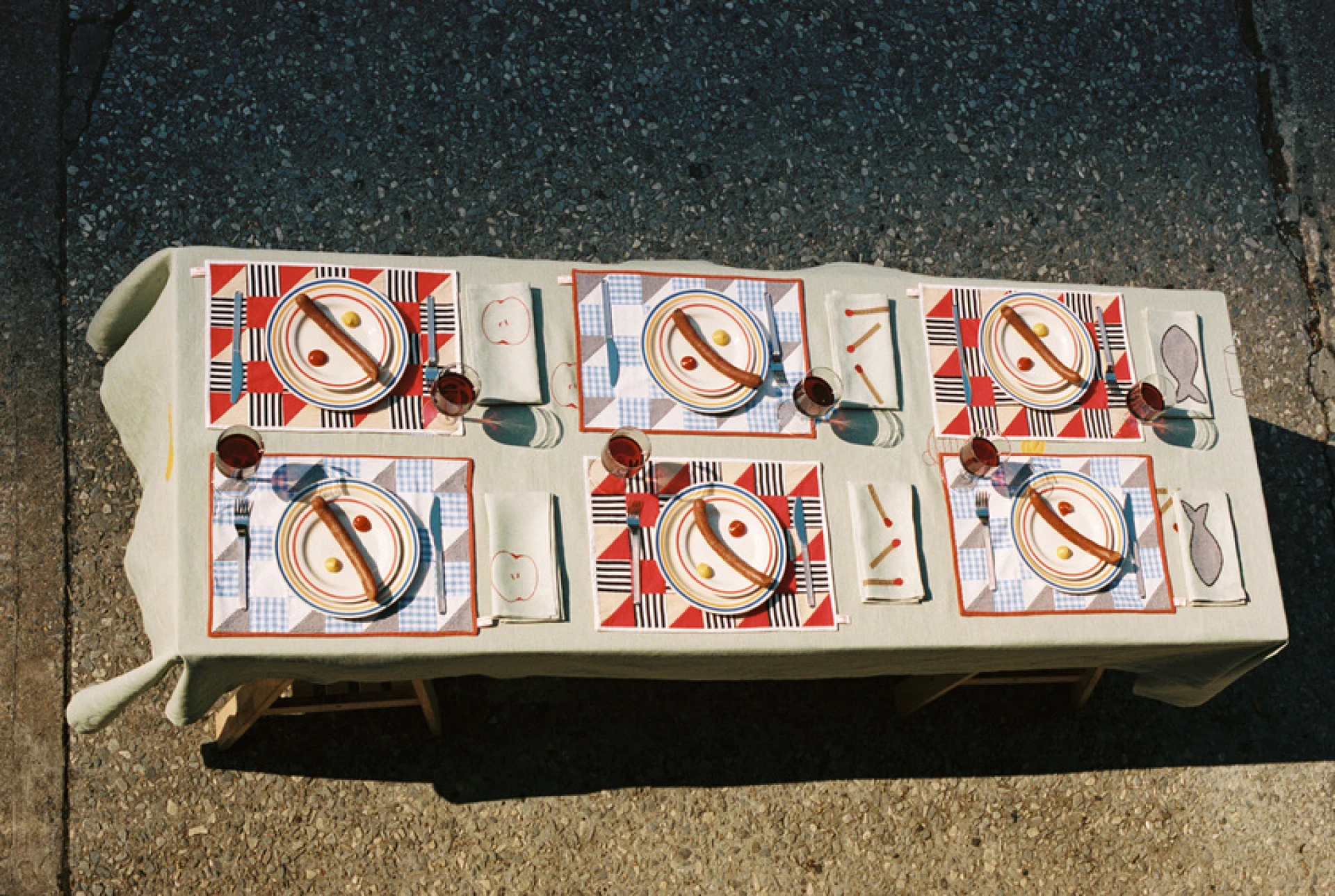 Sobremesa Napkin Set of 4 Green