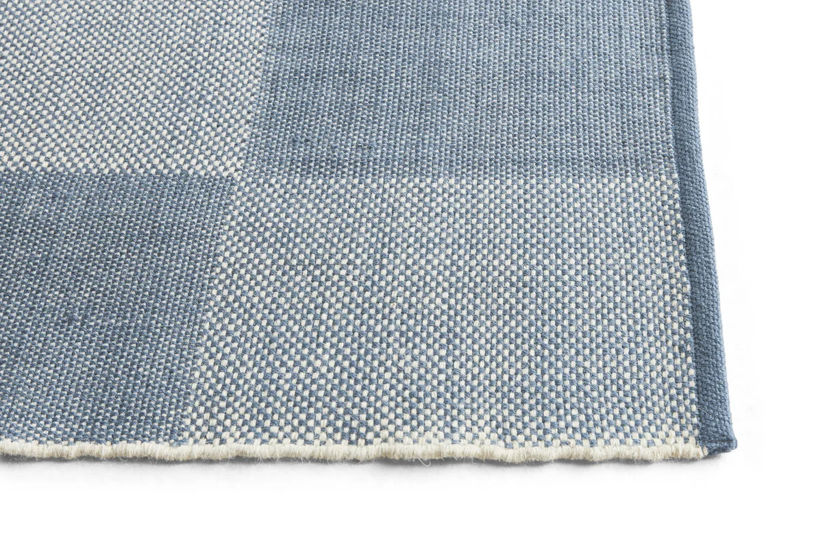 Check Rug 140 x 200 Light blue S Check