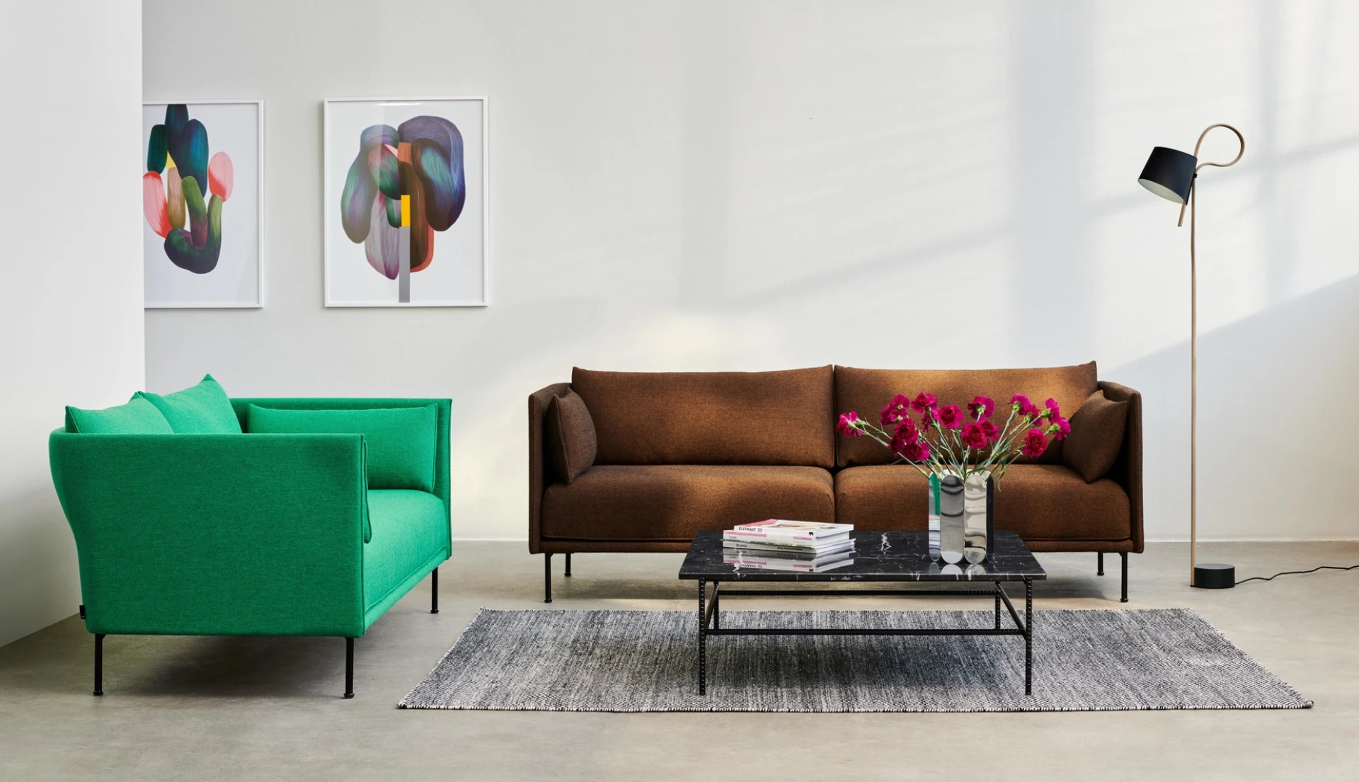 Silhouette Sofa 3 Seater Low