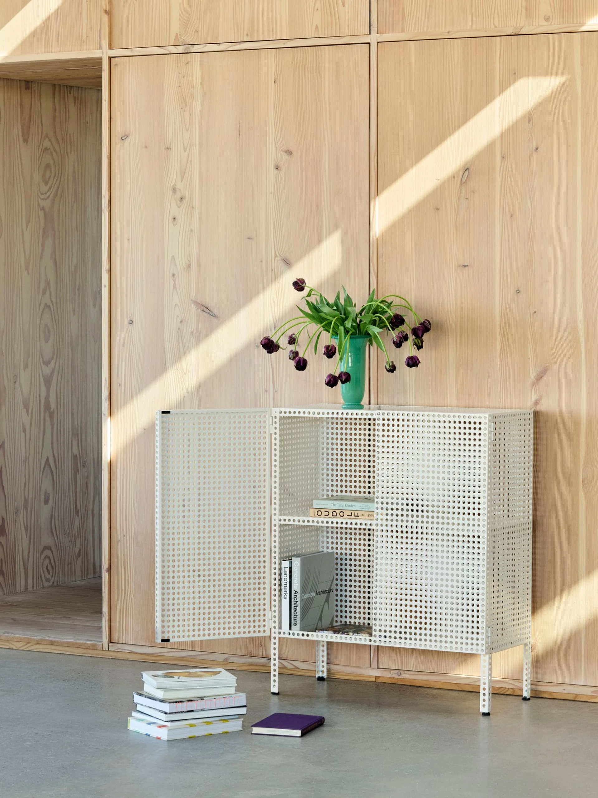 Perforated Cabinet Floor Medium Eggshell