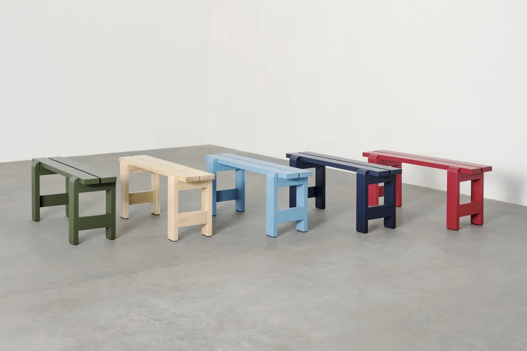 Weekday Bench L111 Steel blue