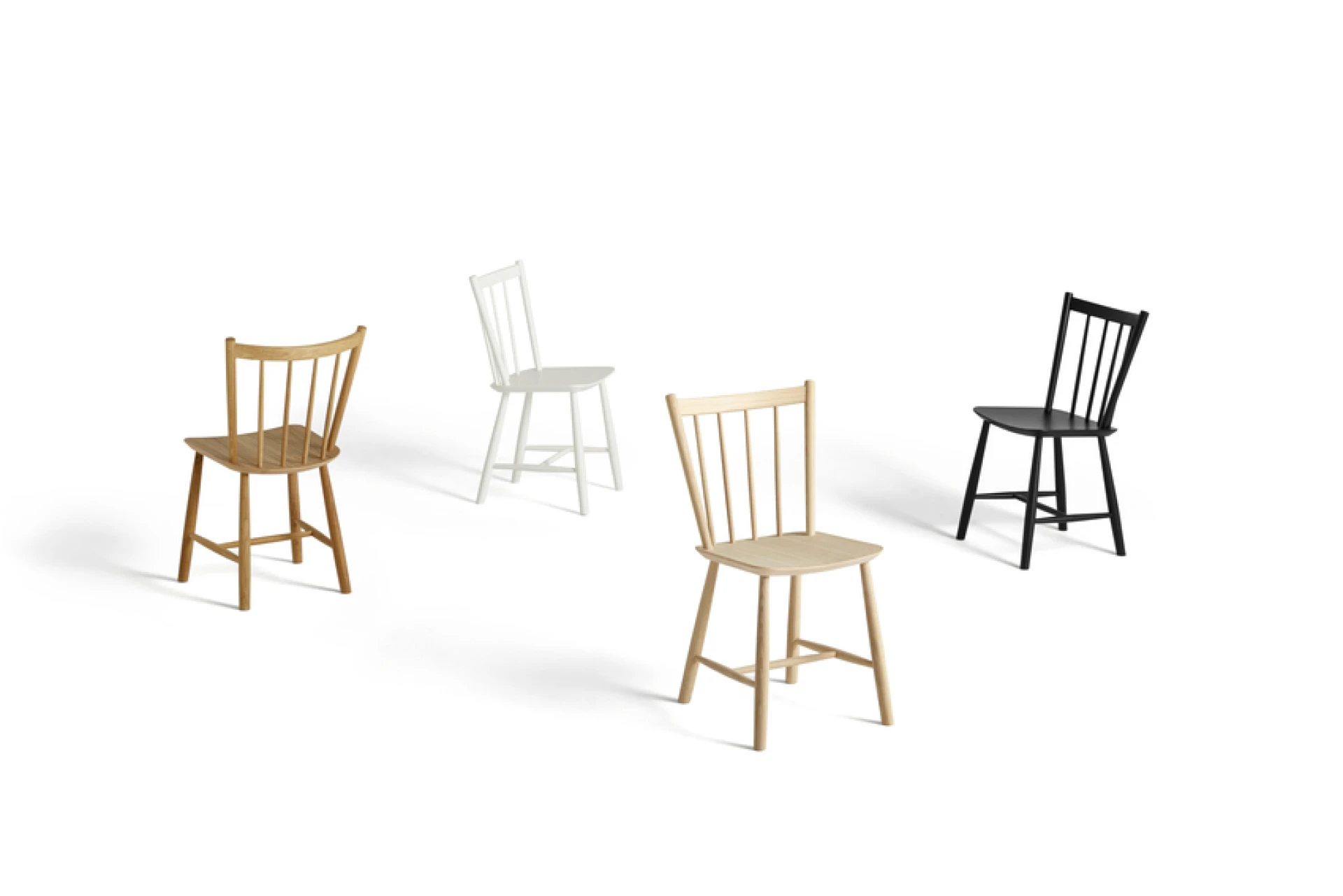 J41 Chair Dark oiled oak