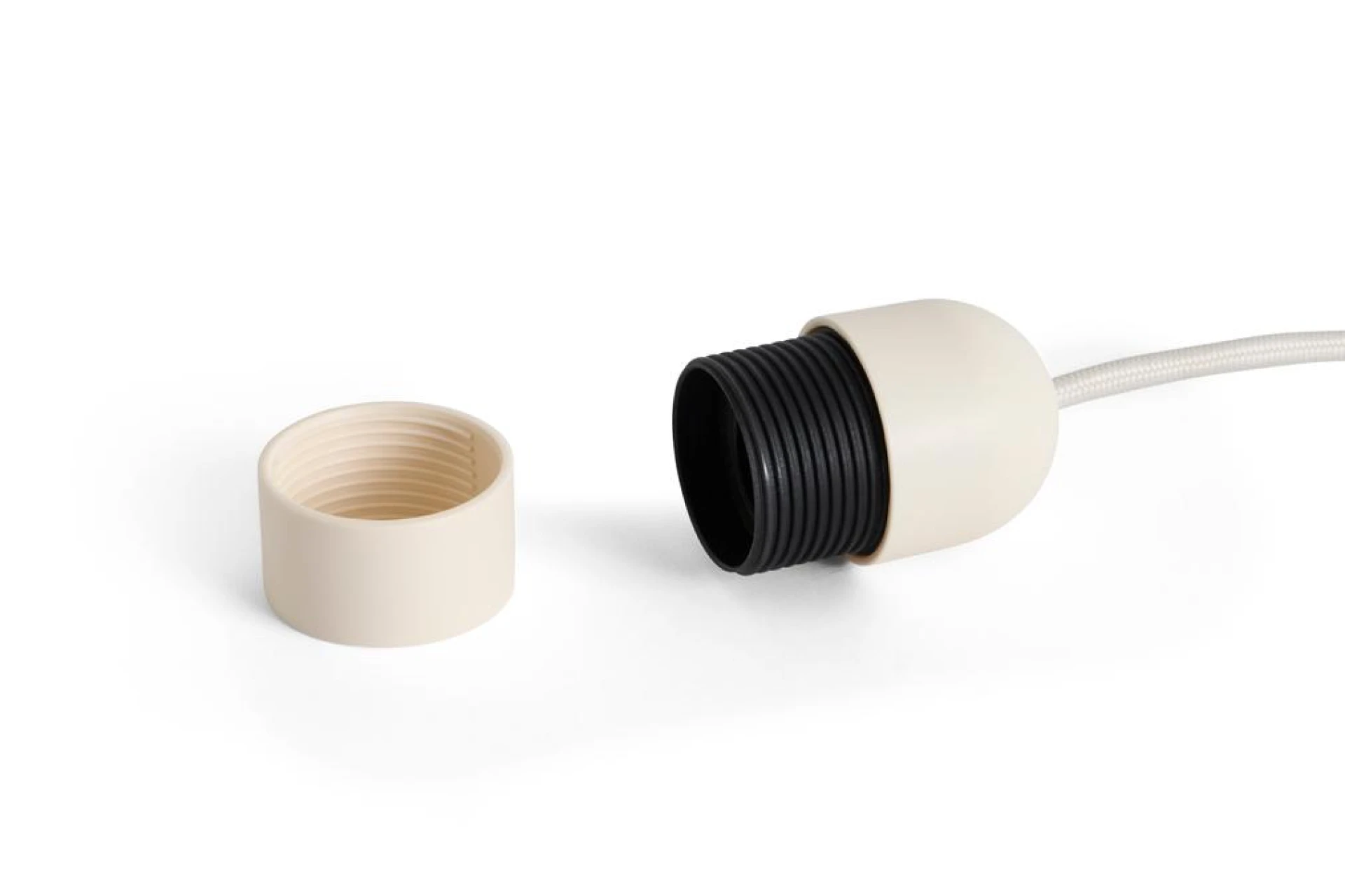 Common Table Cord Set Clay white