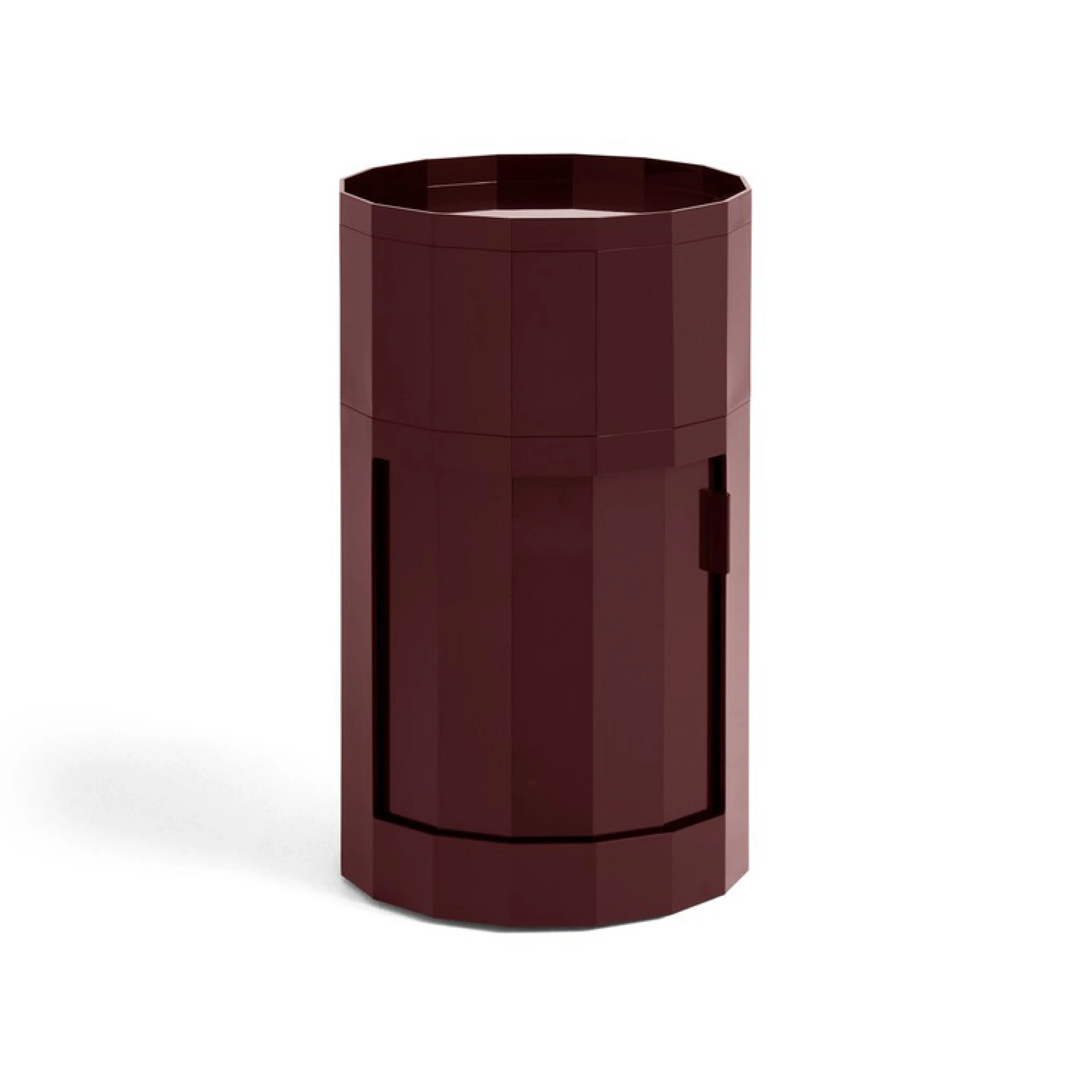 Facet Cabinet 101 Burgundy