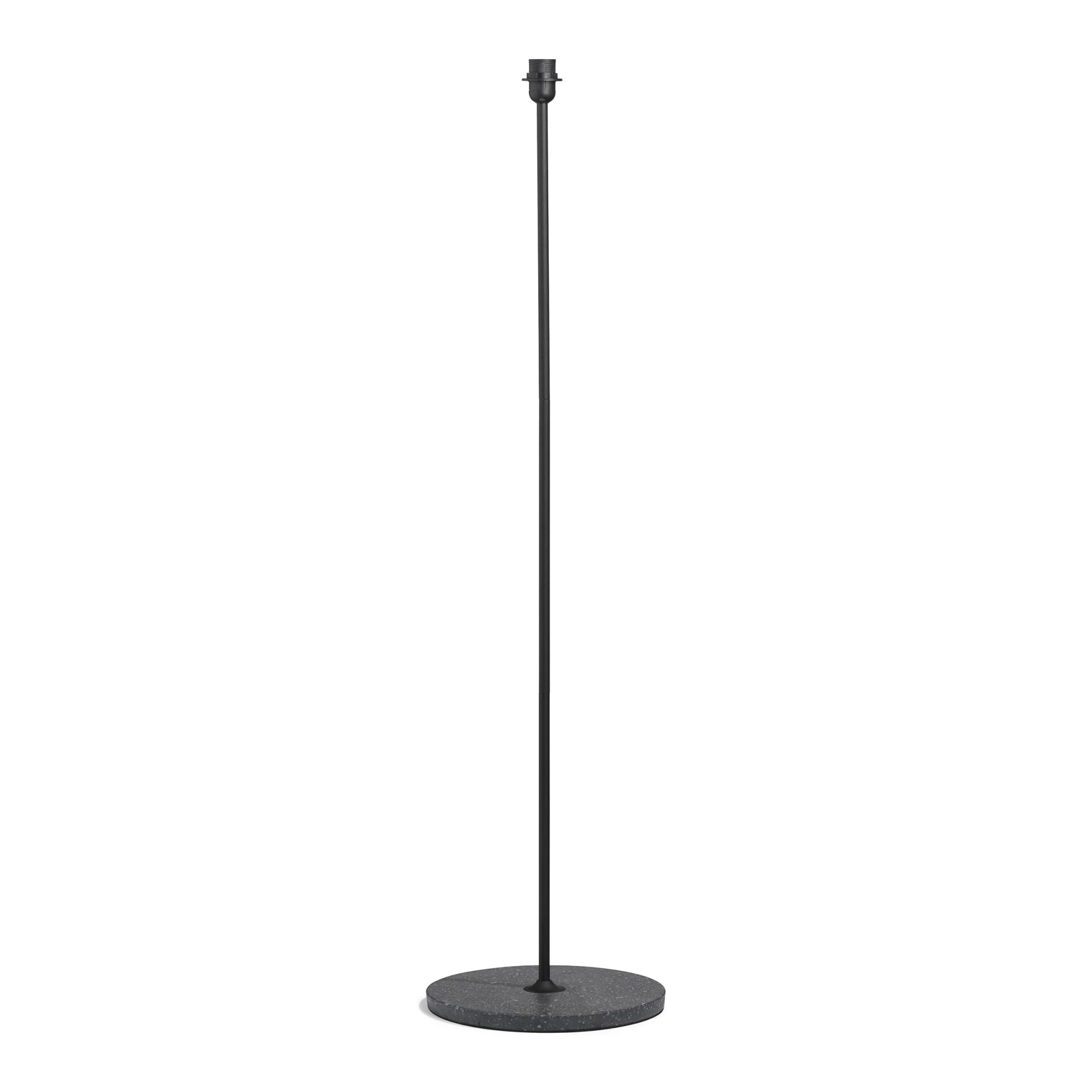 Common Floor Lamp Base Terazzo Soft black