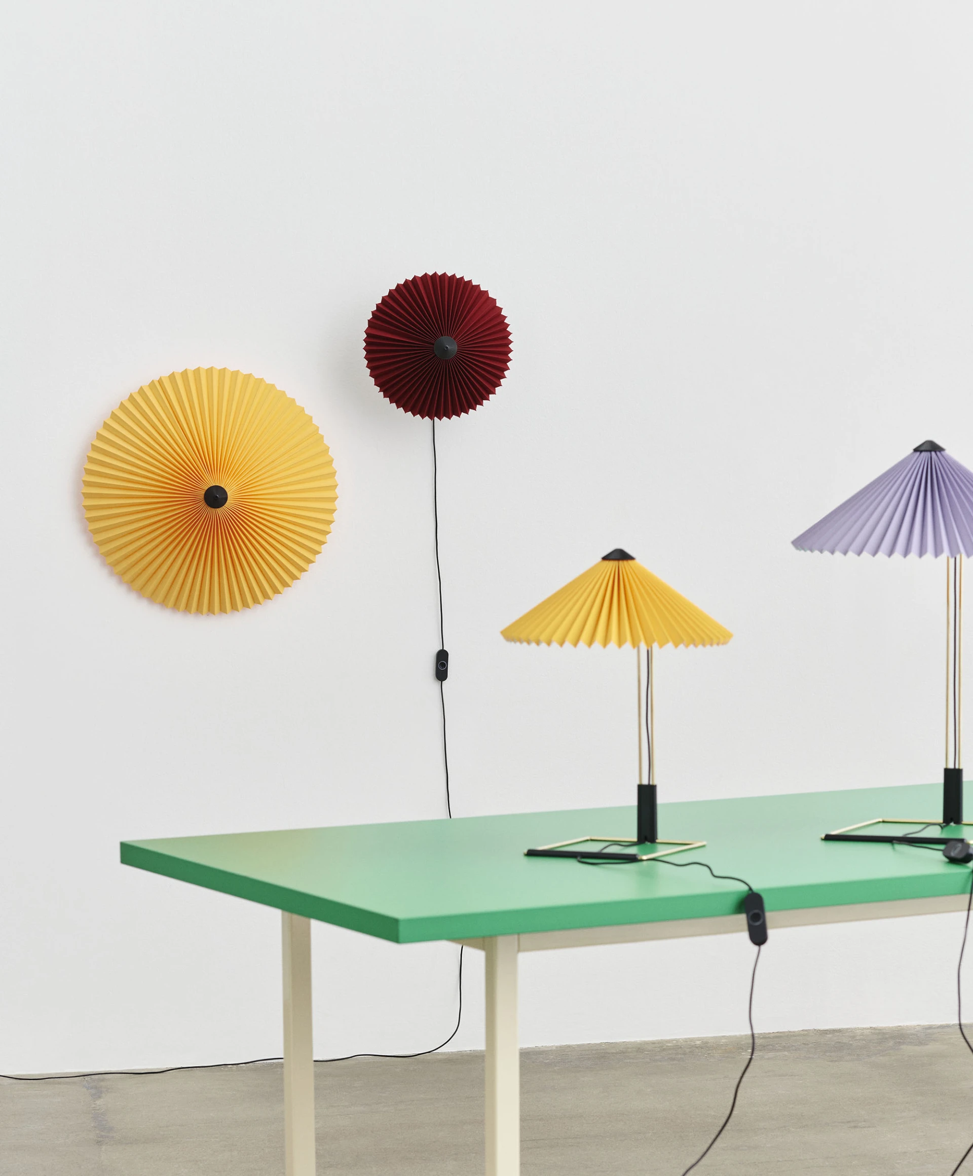 Matin Wall Lamp 380 Yellow