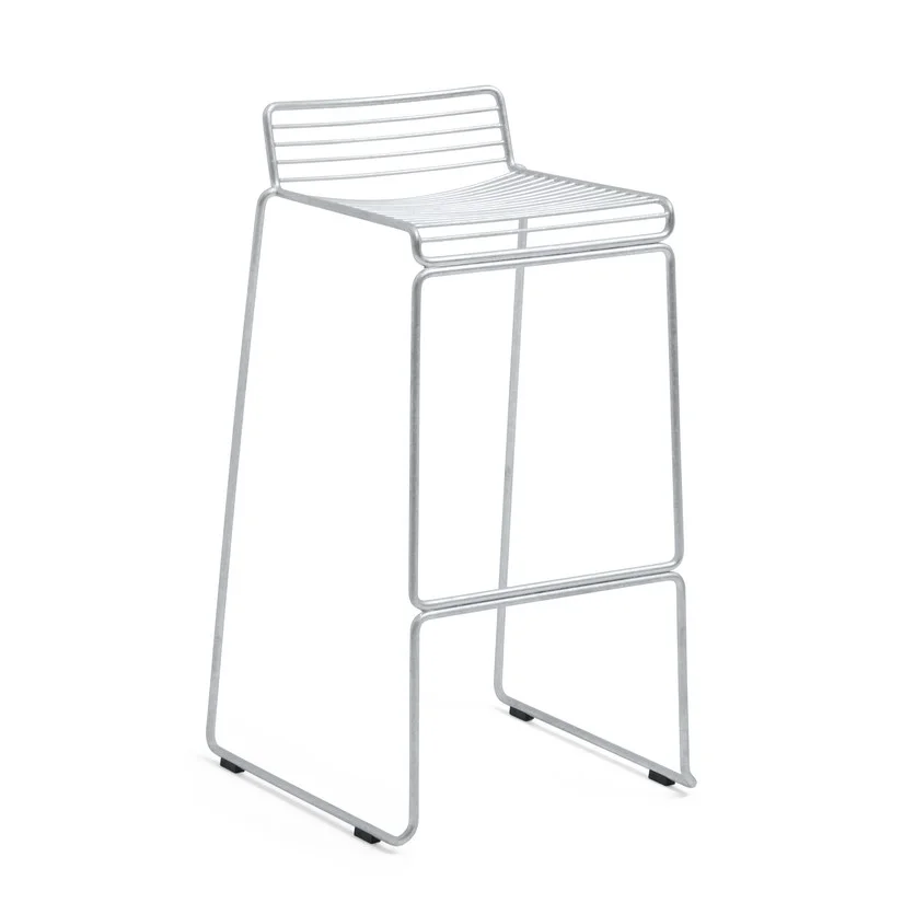 Hee Bar Stool High Hot Galvanised