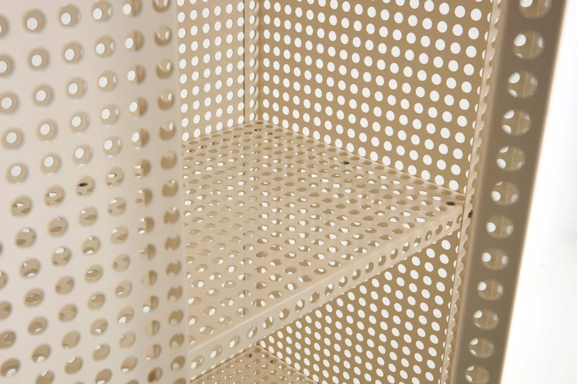 Perforated Cabinet Floor Large Eggshell