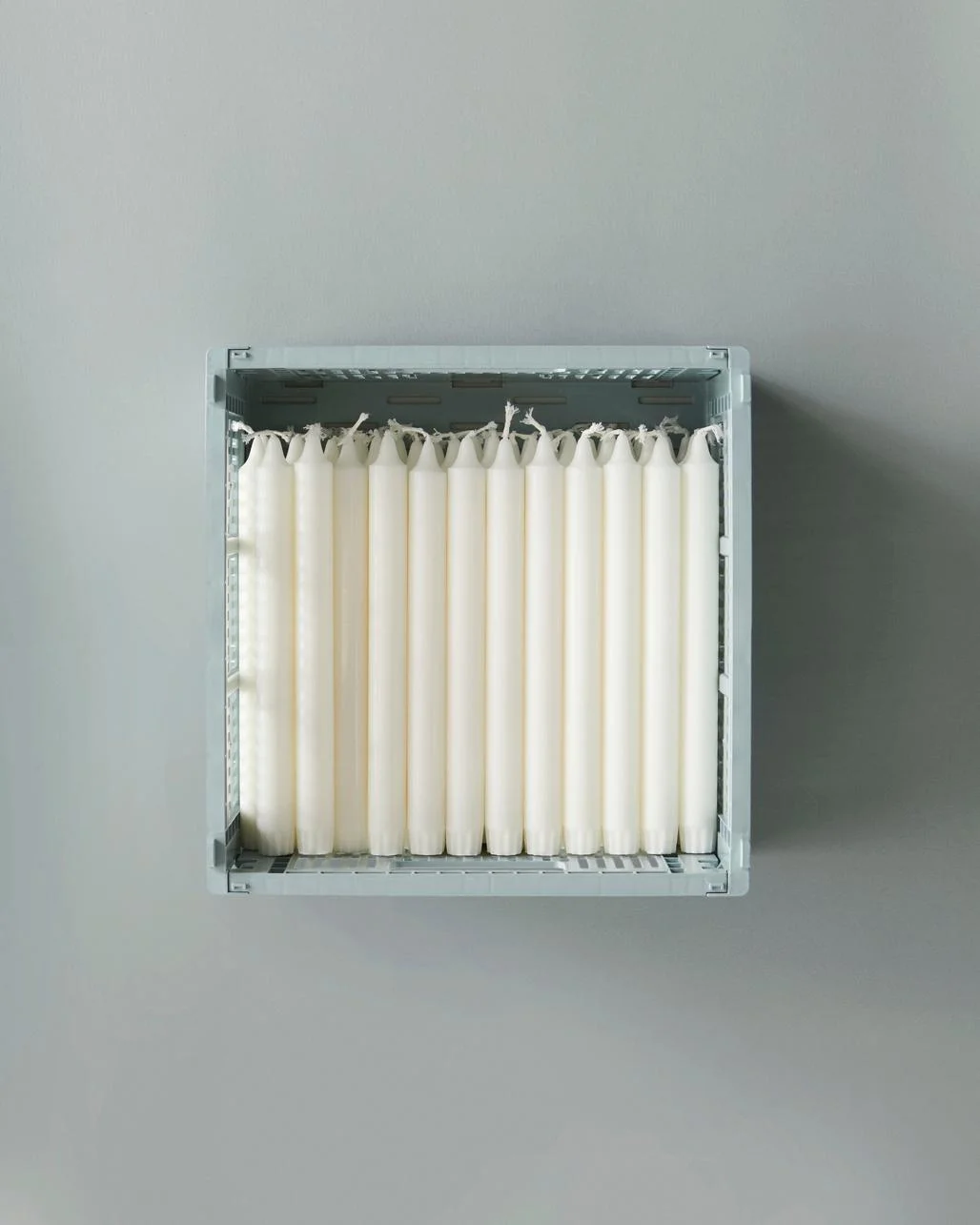 HAY Colour Crate Medium Square Dusty blue