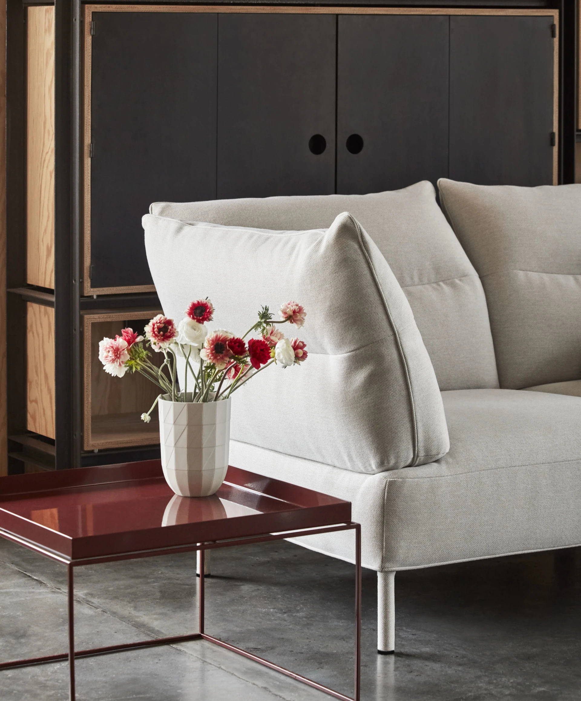 Tray Coffee Table L60 x W60 Chocolate high gloss Tray Coffee Table L60 x W60 Chocolate high gloss