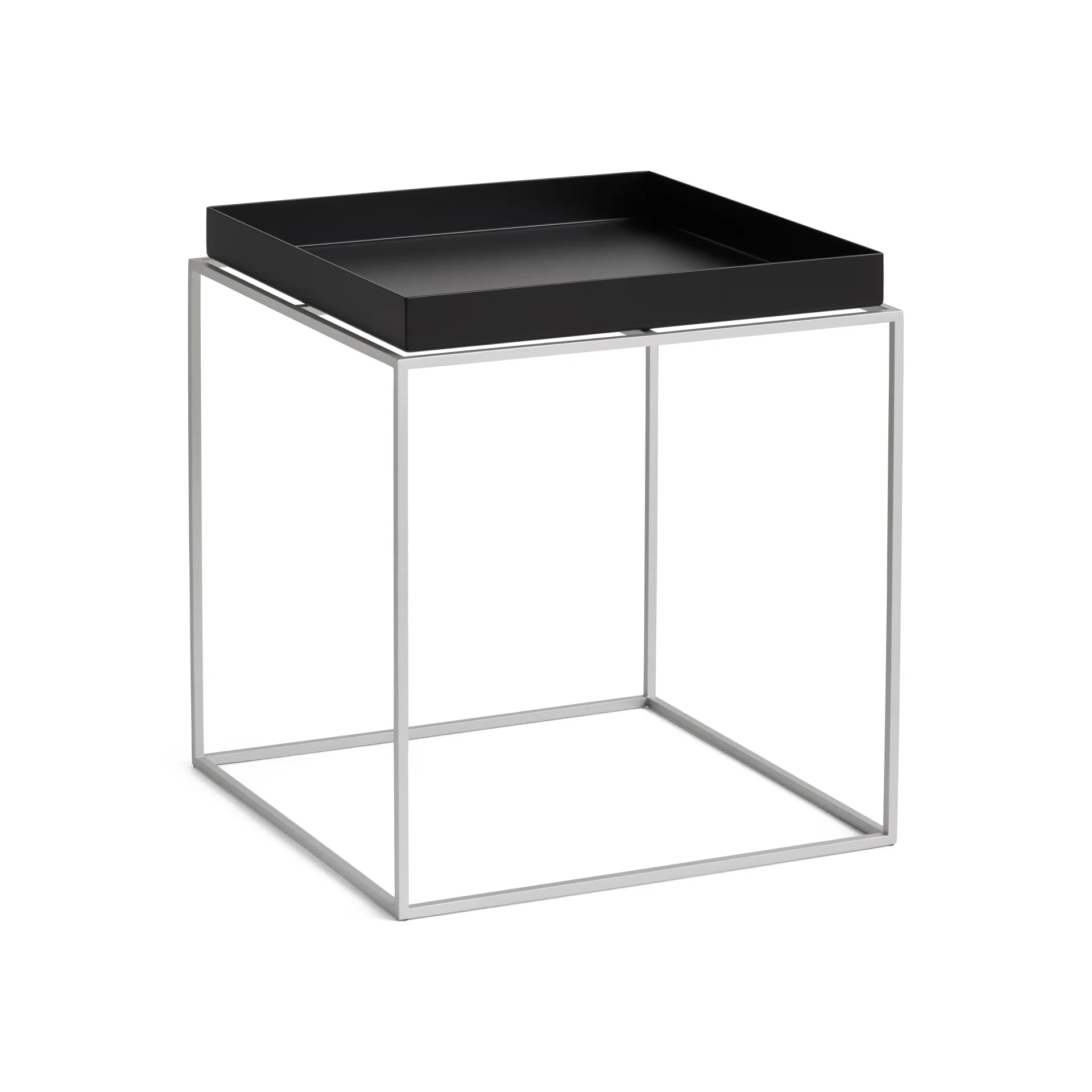Tray Table Silicon Coated M L40 x W40 Black 