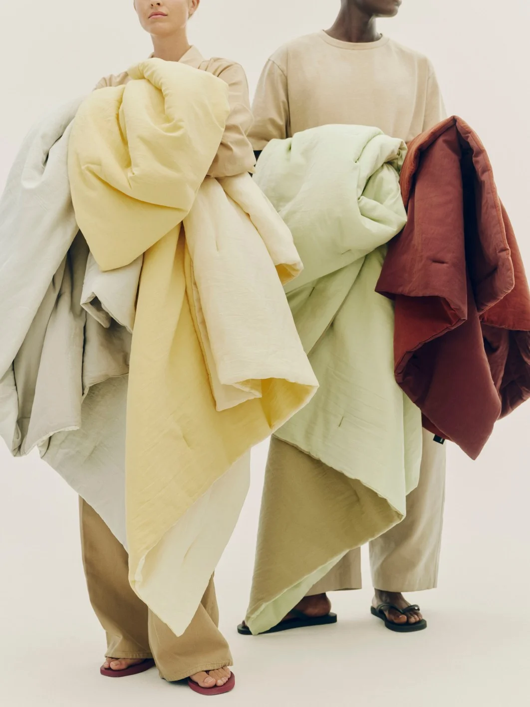 Air Quilt W140 x L200 Soft yellow