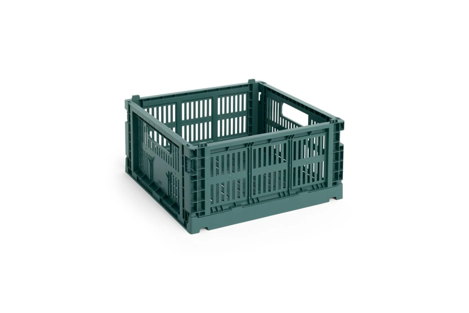 HAY Colour Crate Medium Square Dark green