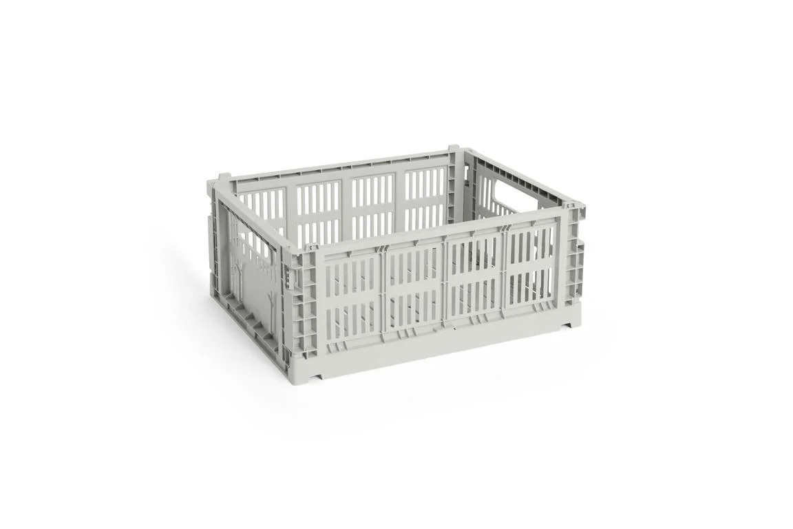 HAY Colour Crate Medium Grey