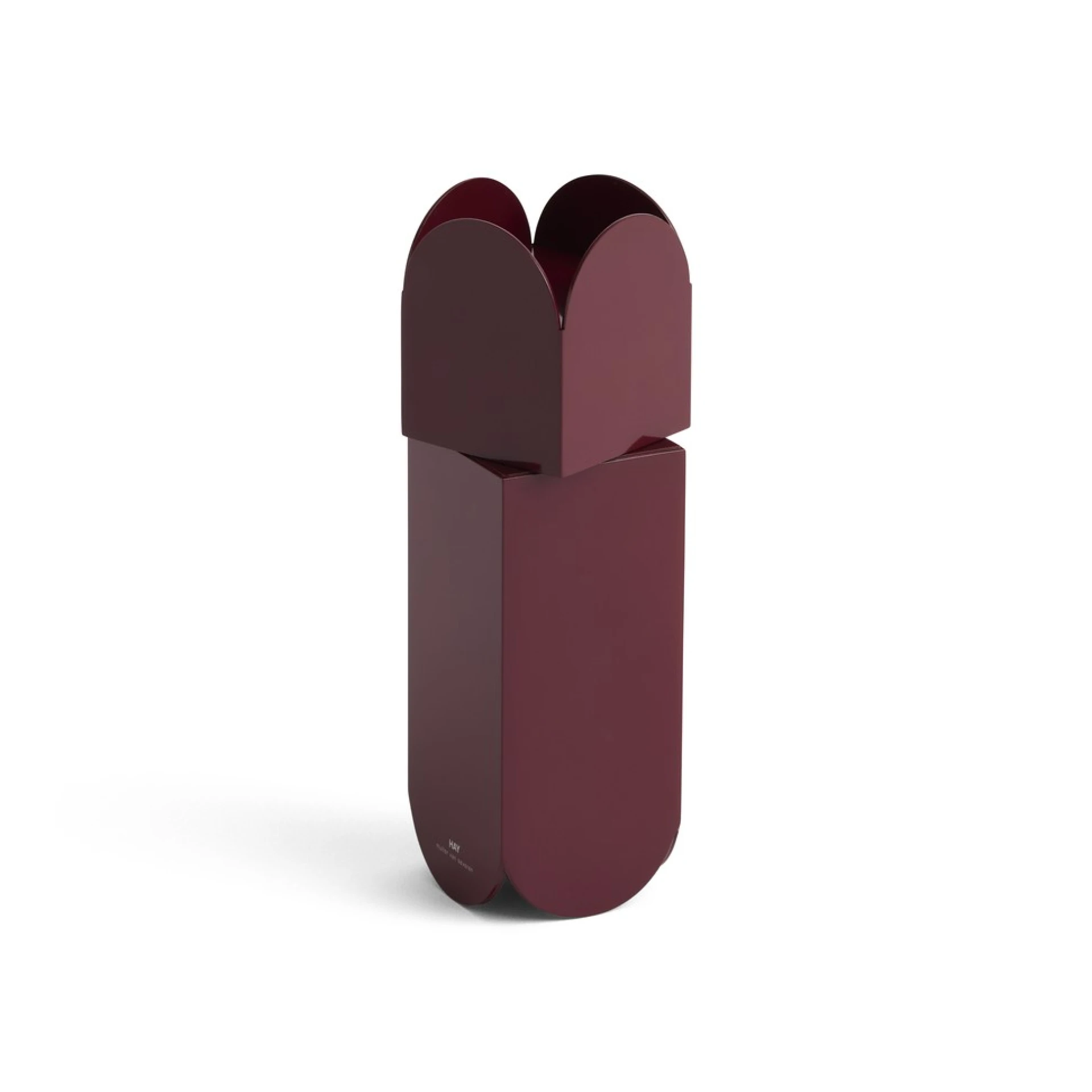 Arcs Salt & Pepper Grinder Medium Burgundy