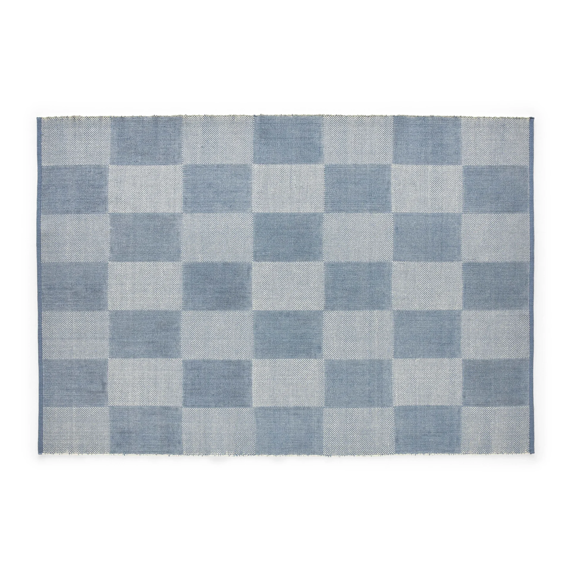 Check Rug 140 x 200 Light blue S Check