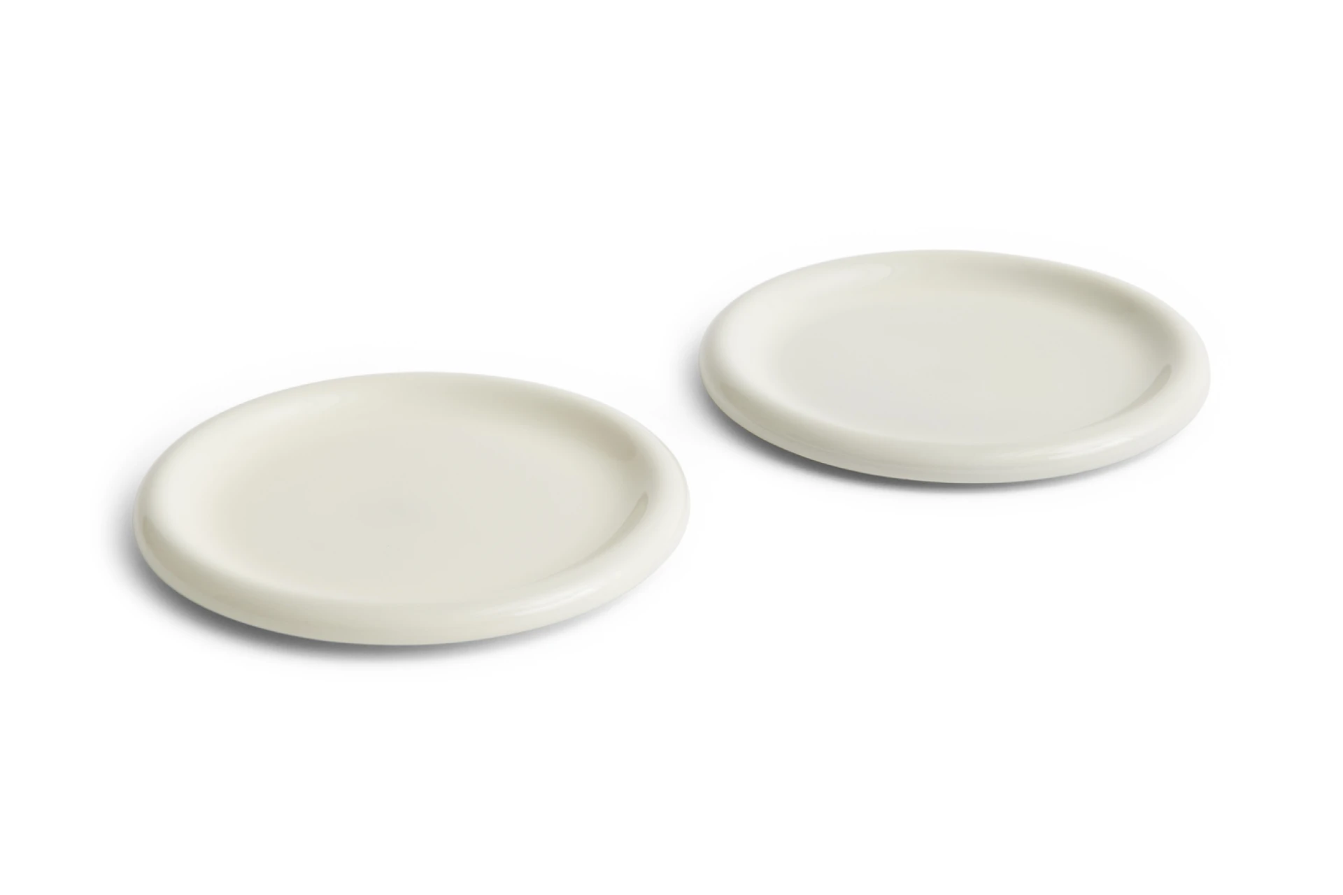 Barro Plate Set of 2 Ø24 Off-white