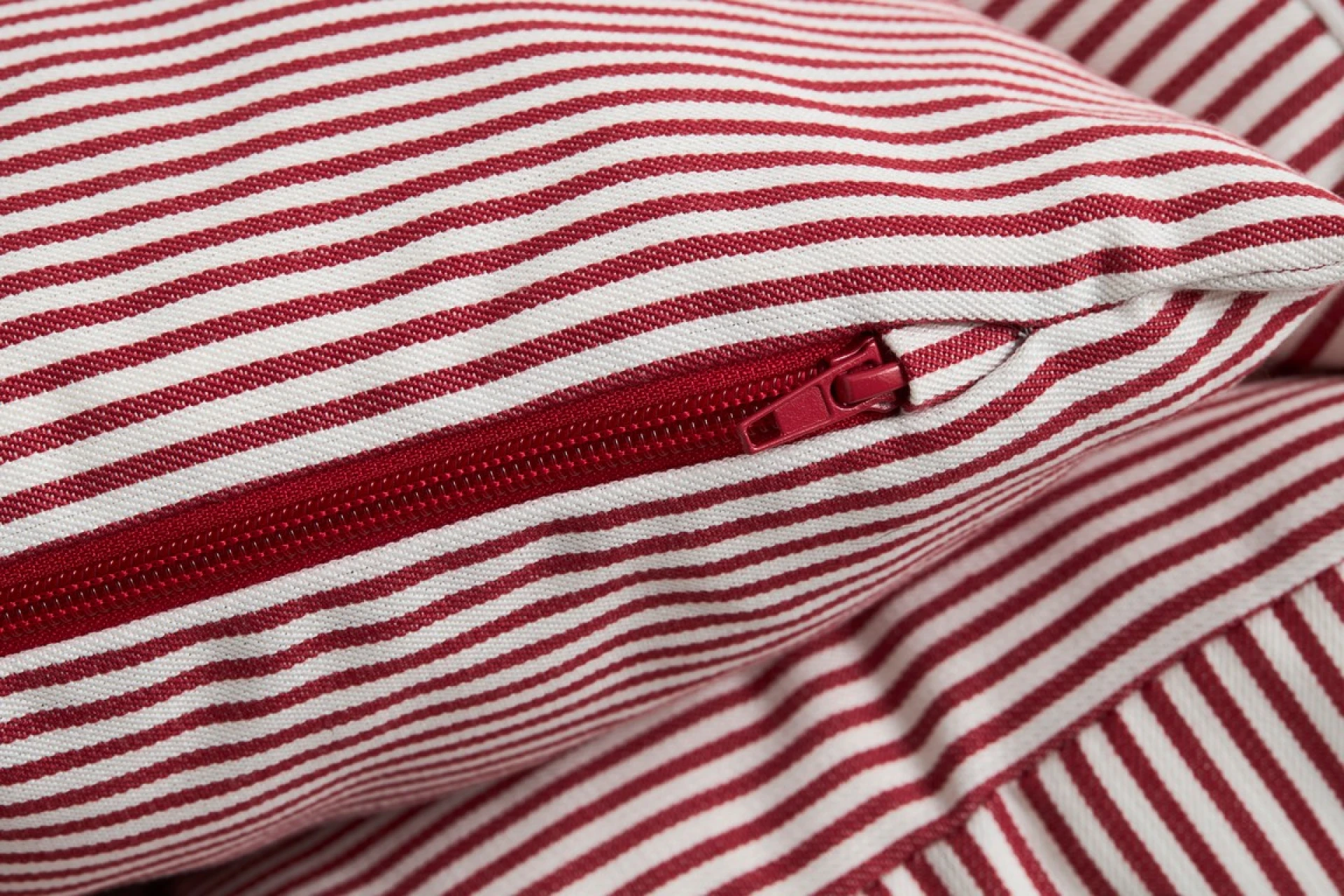 HAY Dogs Bed Zip X-Small Red and white stripe