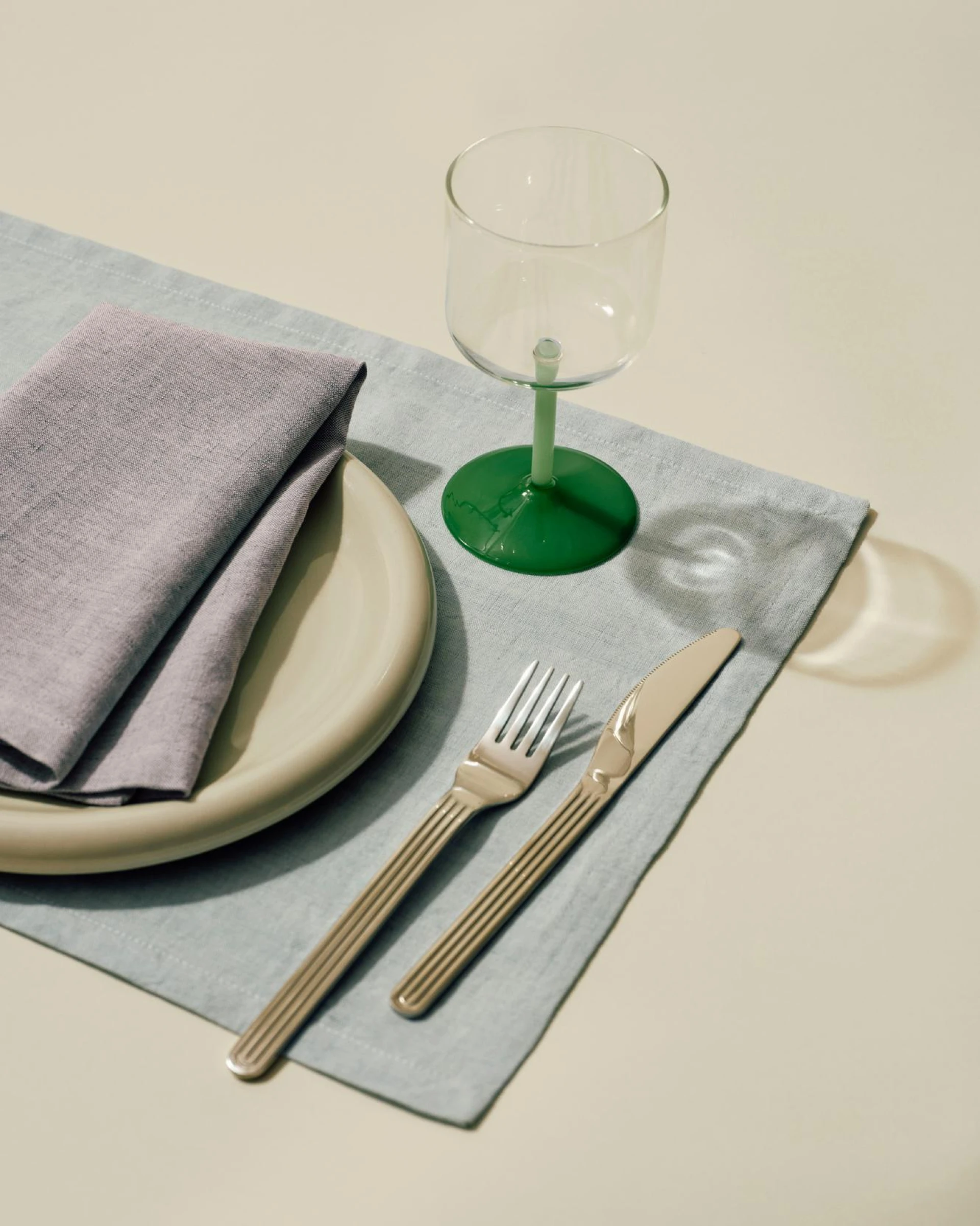 Tavolo Napkin/Placemat Set of 4 Soft blue