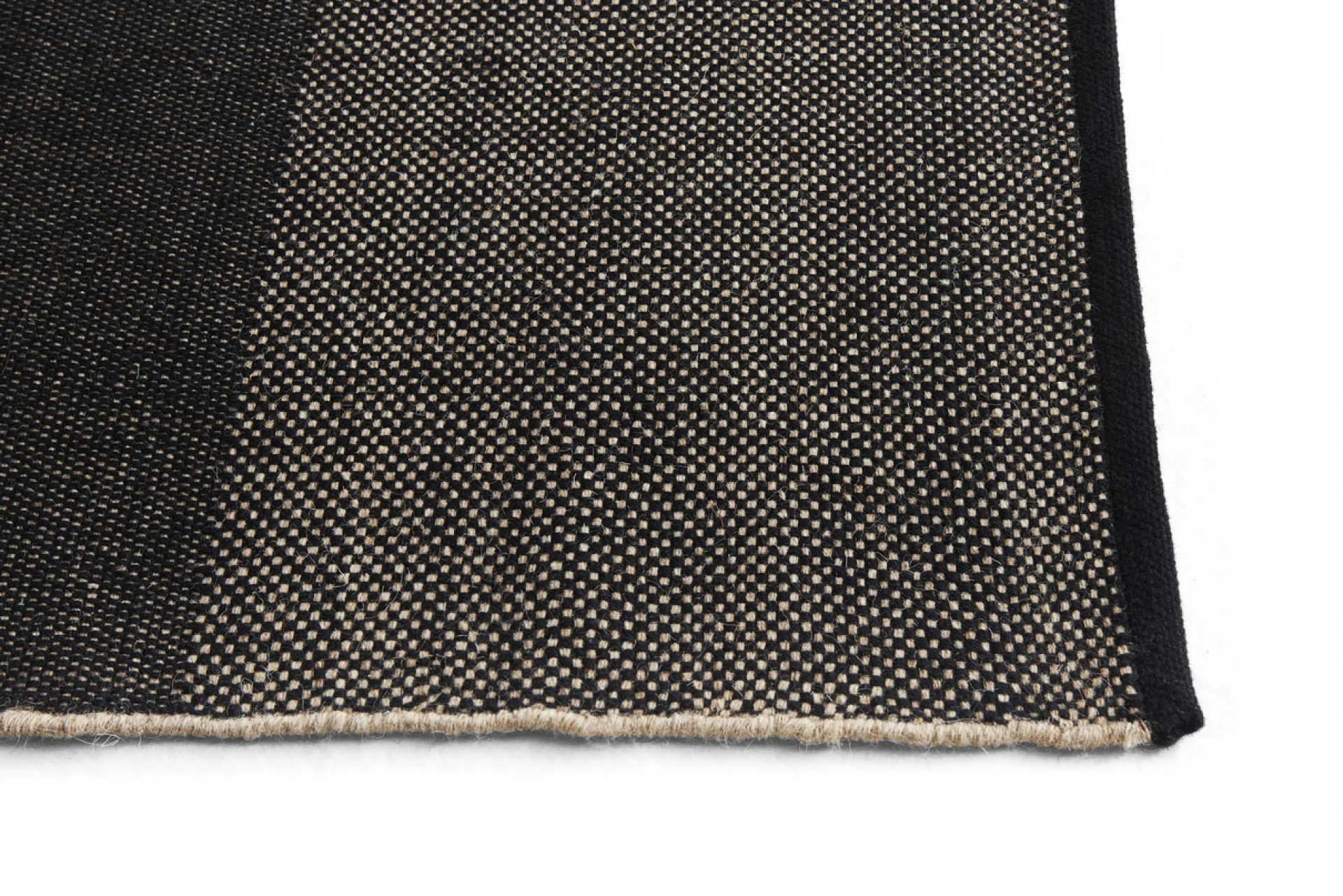 Check Rug 170 x 240 Black L Check