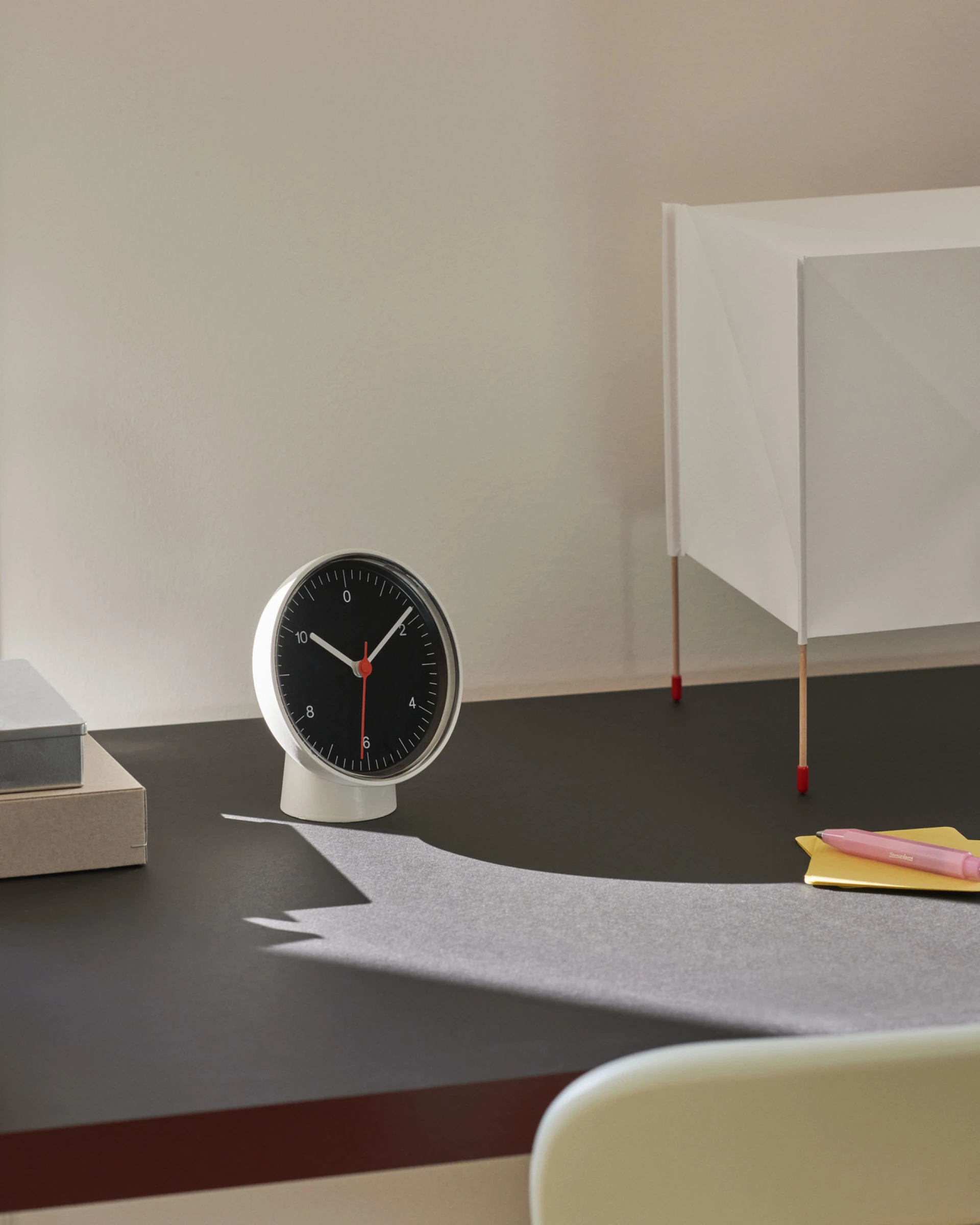 Table Clock Black