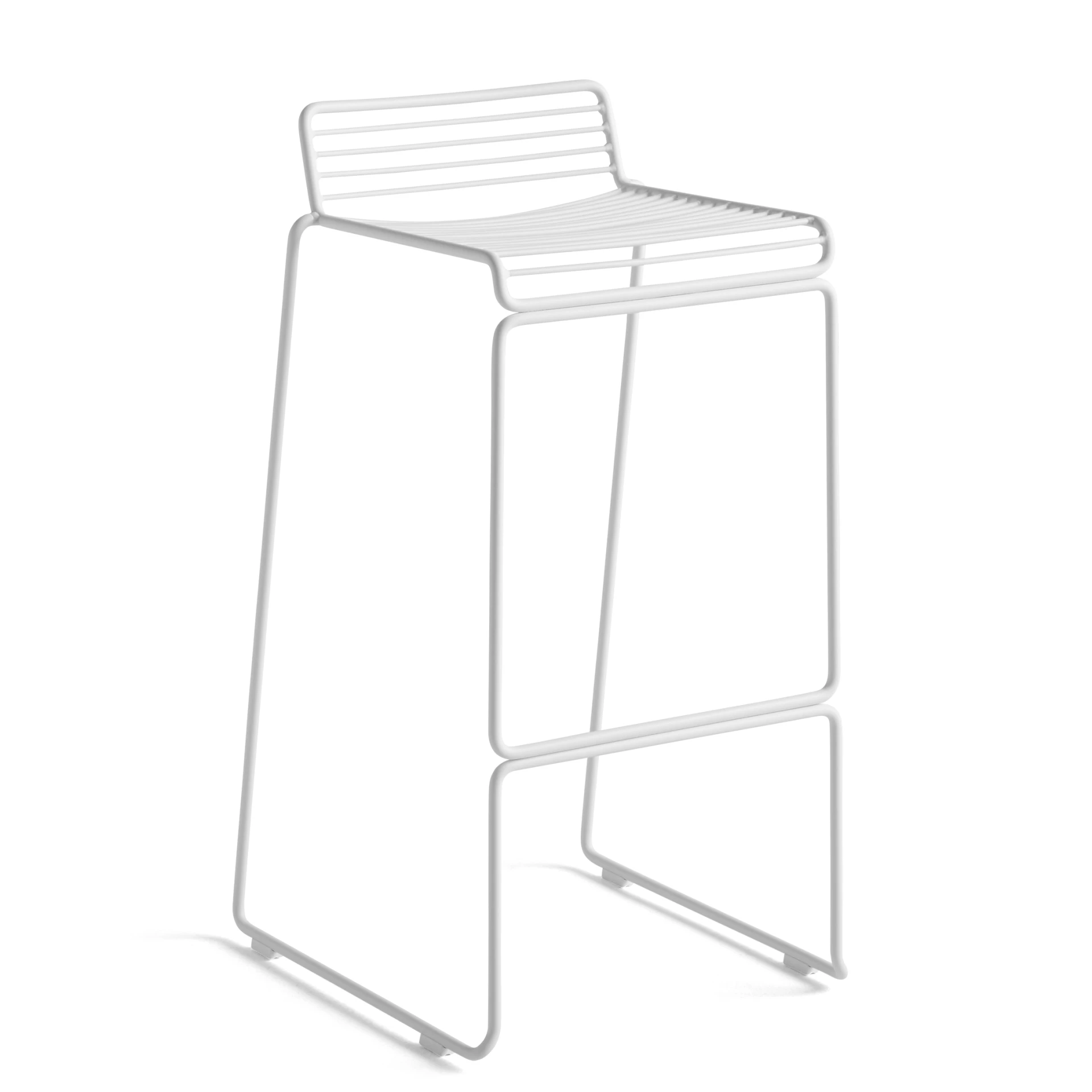 Hee Bar Stool High White Hee Bar Stool High White