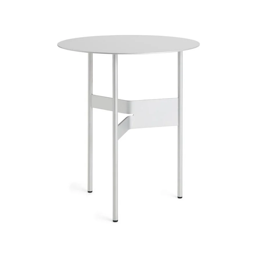 Shim Coffee Table Ø45 x H51 Silver grey