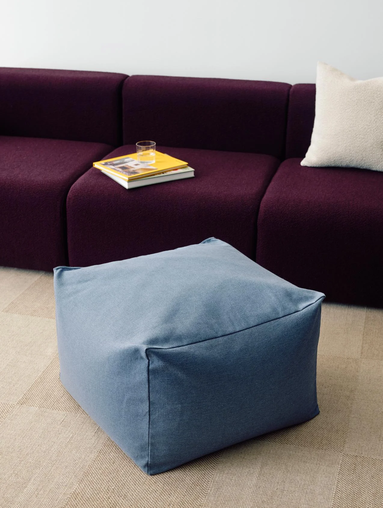 Pouf Story Blue