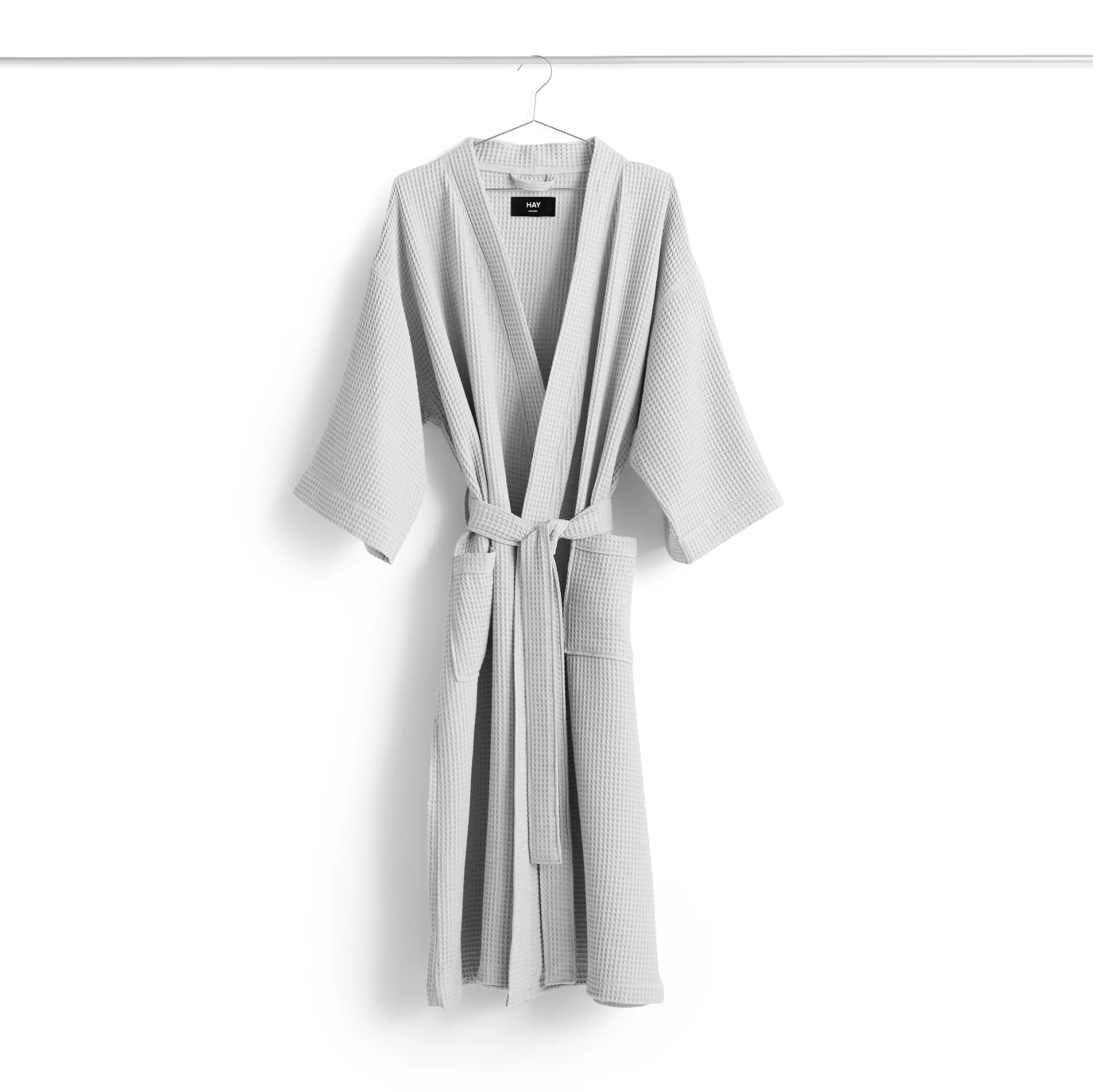 Waffle Bathrobe Grey