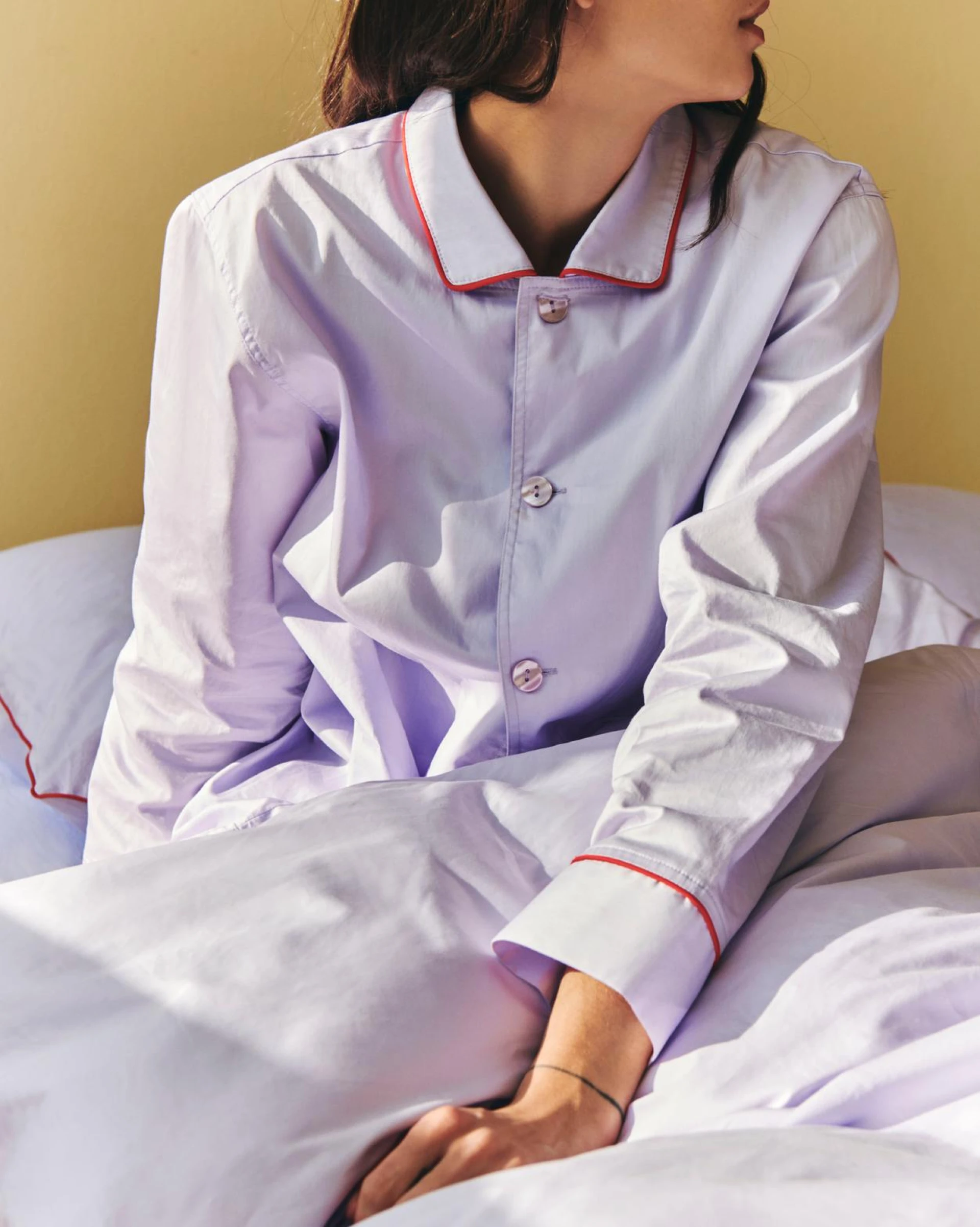 Outline Pyjama L/S Shirt XS/S Lavender