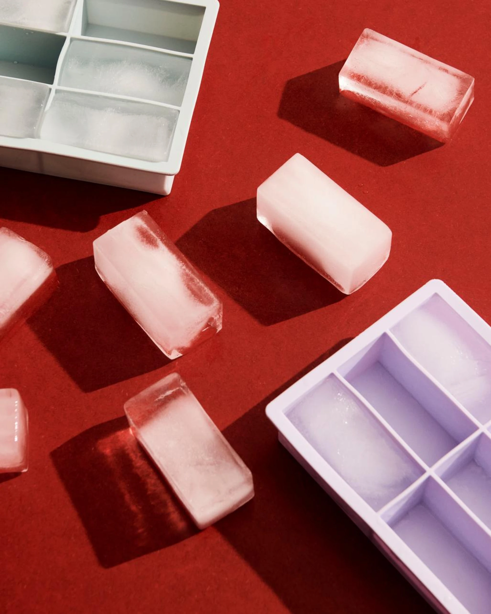 Ice Cube Tray 6 Stick Cubes XX-Large Lilac