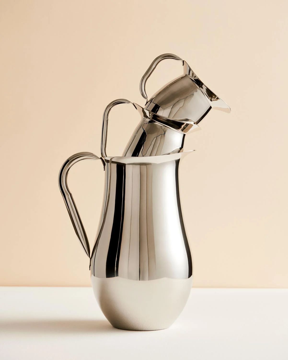 Indian Steel Pitcher Tall Stainless steel