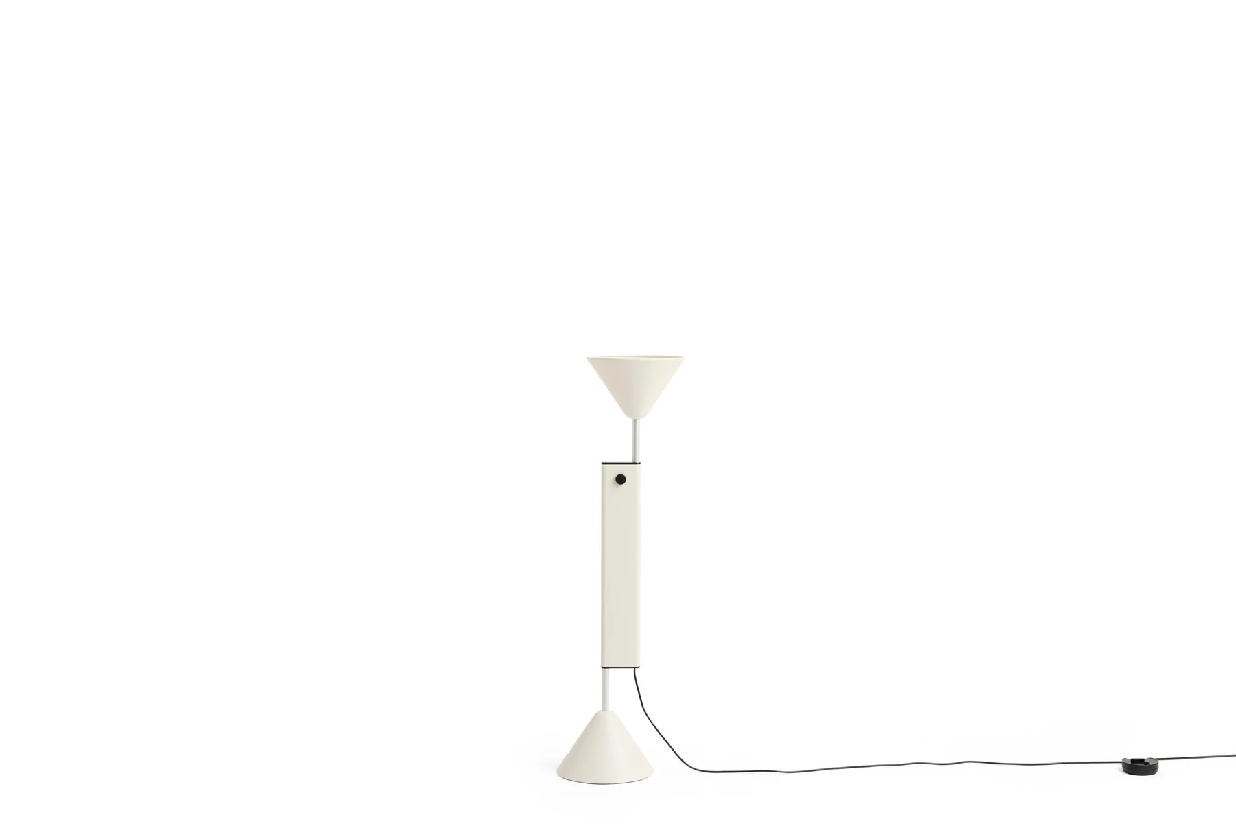Twist Floor Lamp Cream white