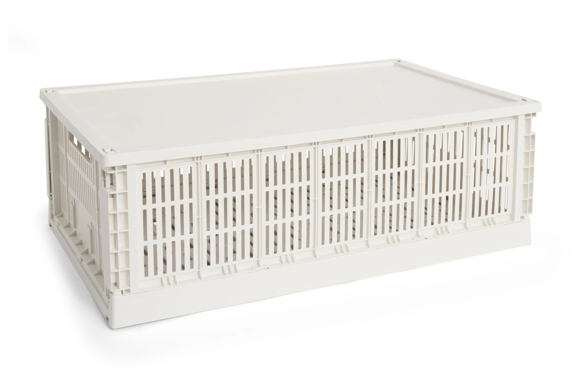 HAY Colour Crate Lid Plastic X-Large Off-white
