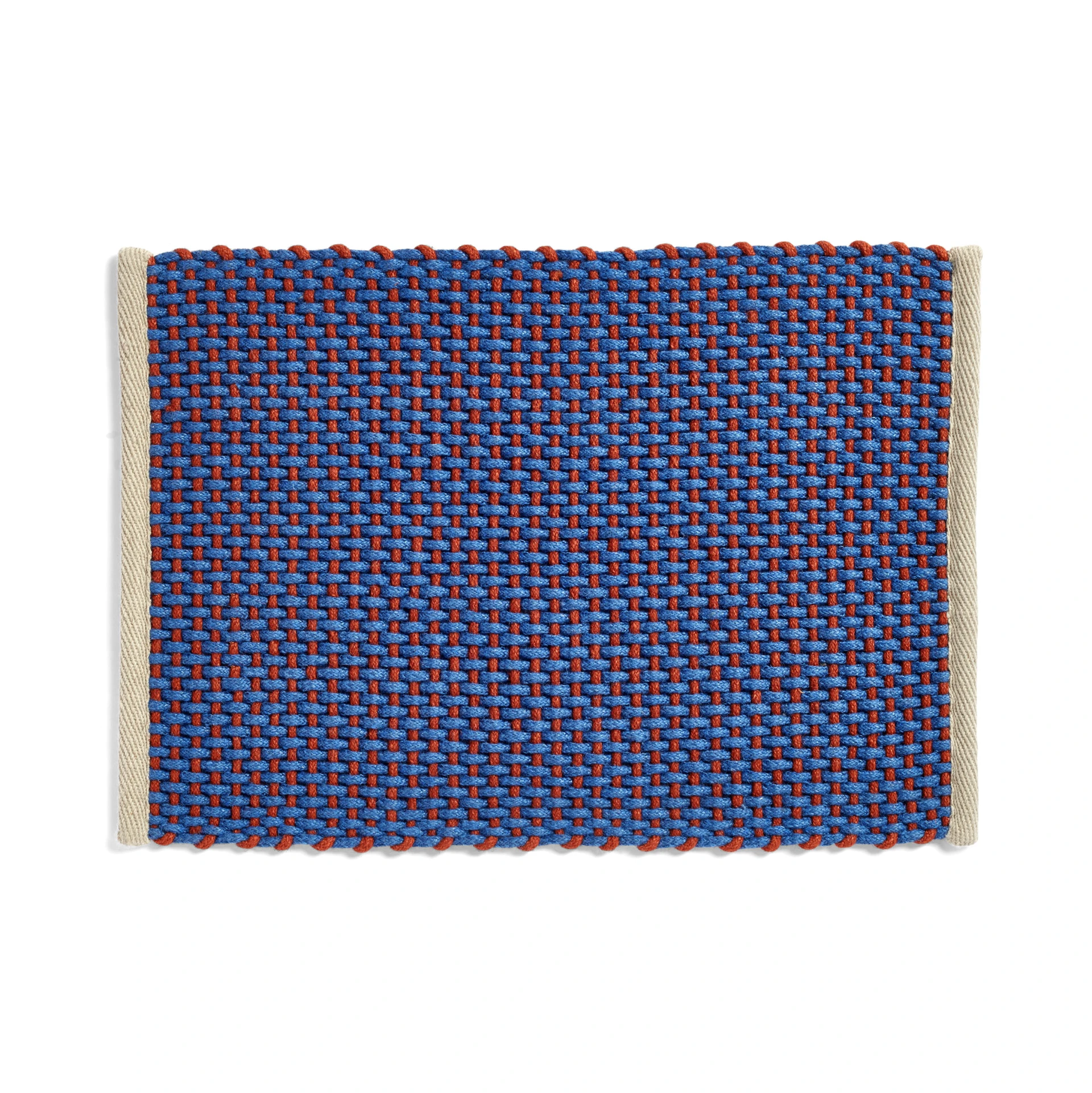 Door Mat 50 x 70 Blue