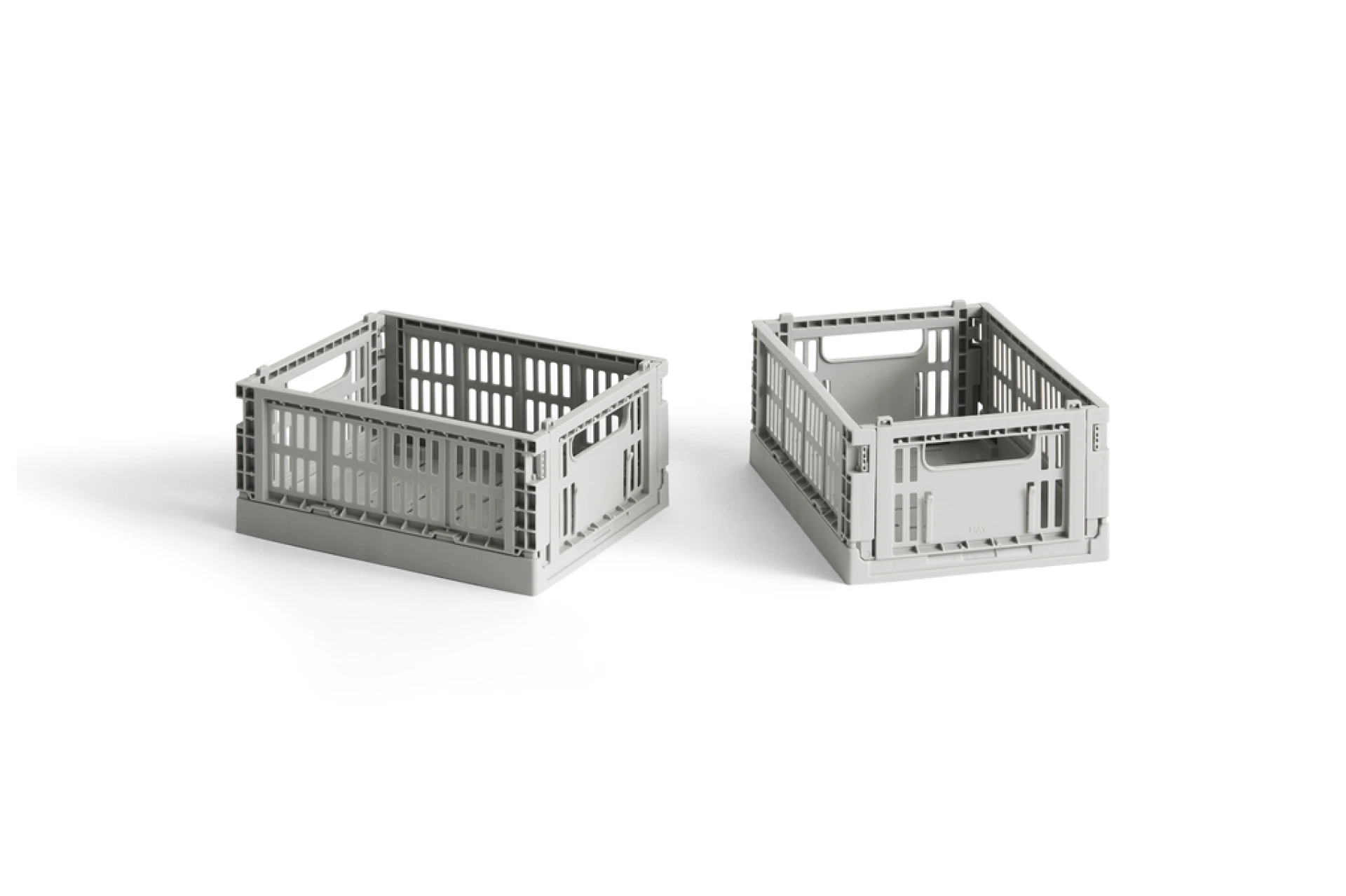 HAY Colour Crate Mini Set of 2 Light grey