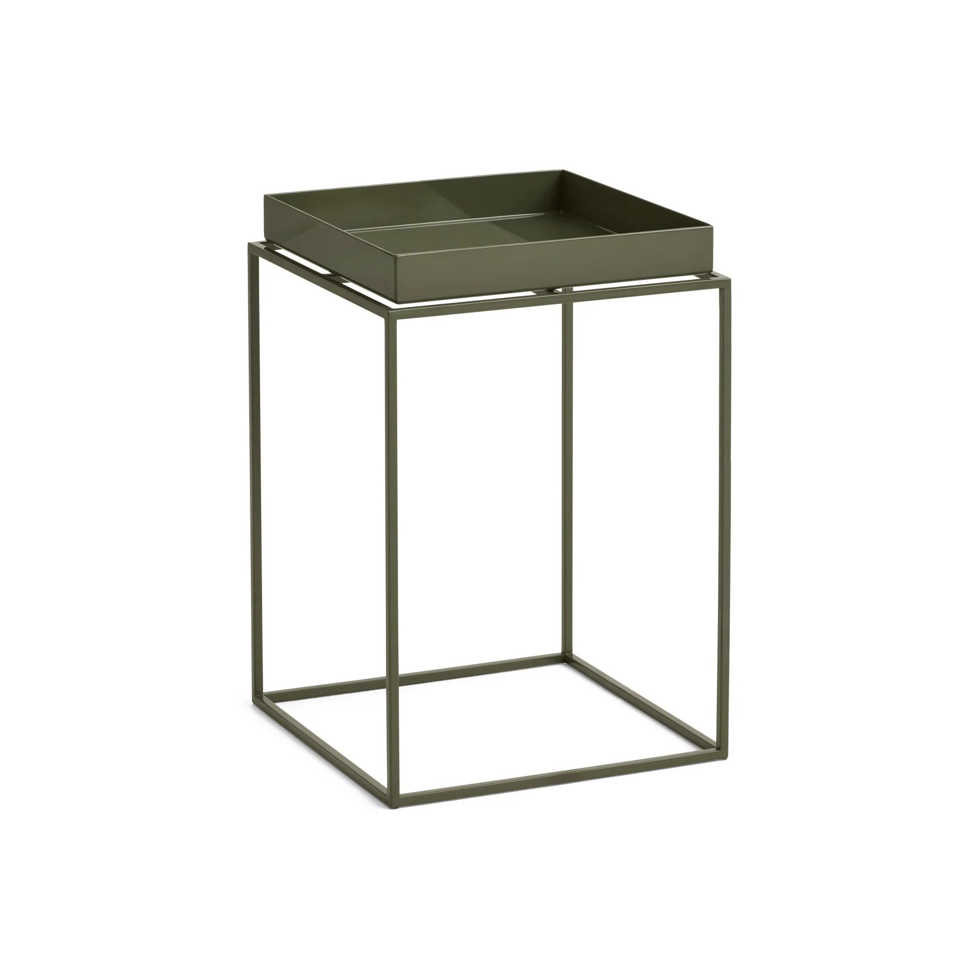 Tray Table S High L30 x W30 Olive Green 