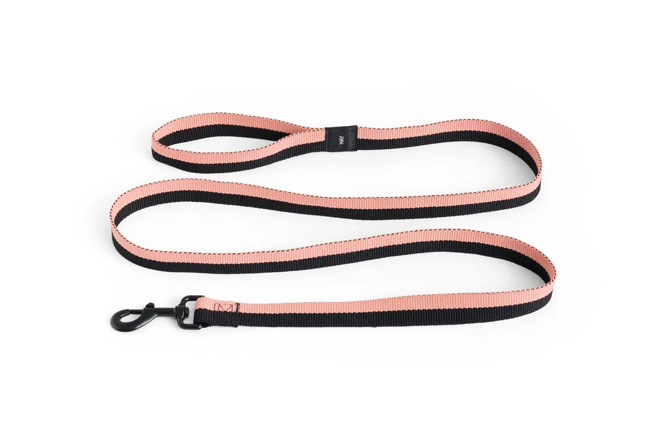 HAY Dogs Leash Flat M/L Pink, black