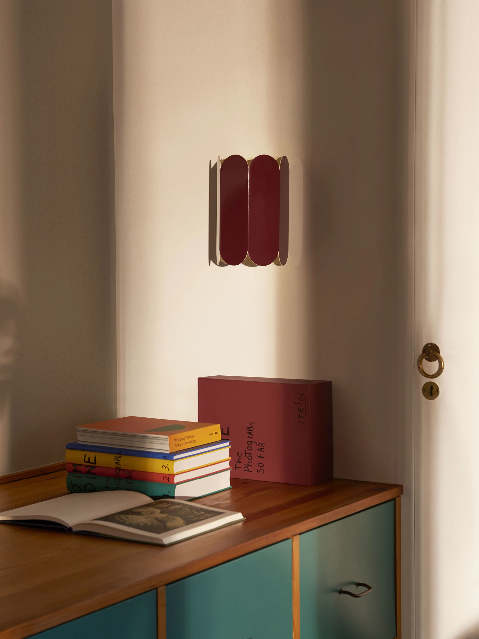Arcs Wall Sconce Auburn red