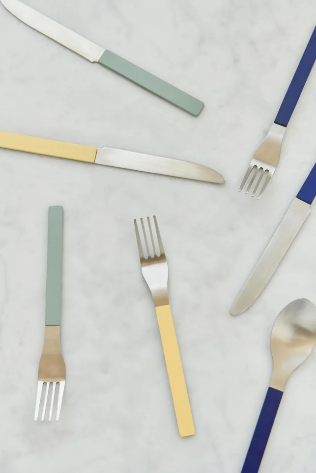 MVS Cutlery Set of 4 Yellow